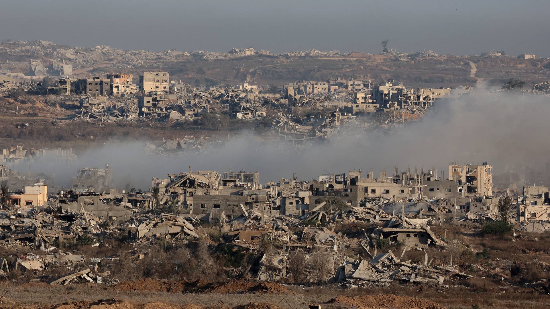 آثار الدمار في قطاع غزة