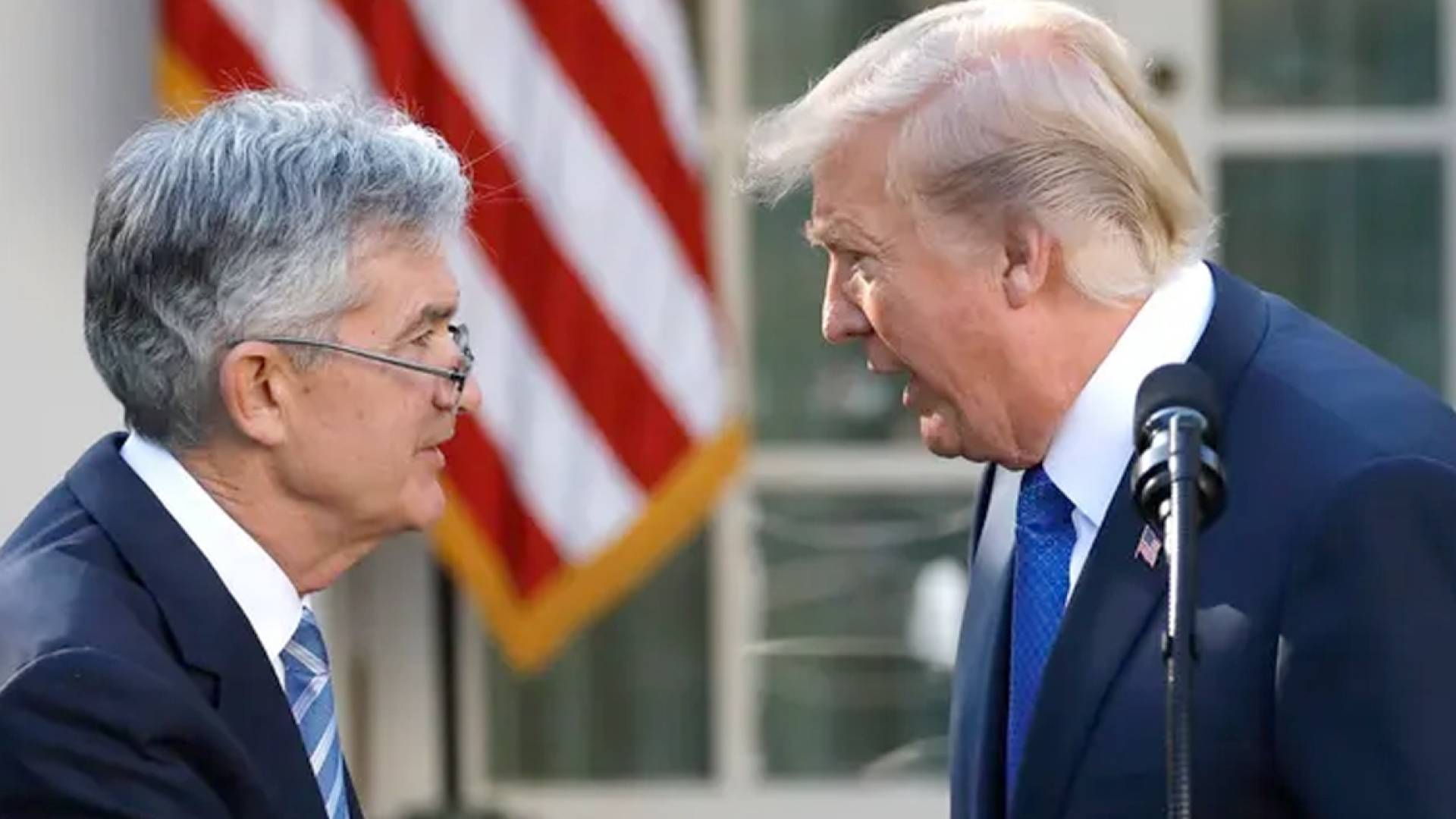 الرئيس الأمريكي دونالد ترمب-رئيس البنك المركزي جيروم باول "أرشيفية"