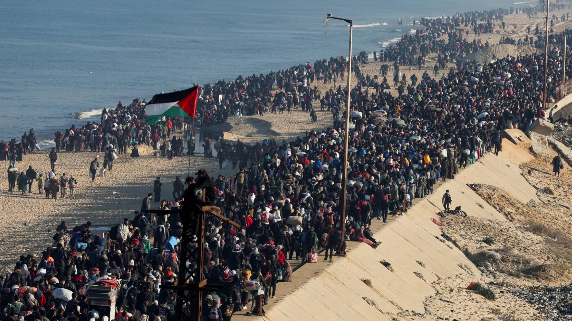 الفلسطينيون في قطاع غزة