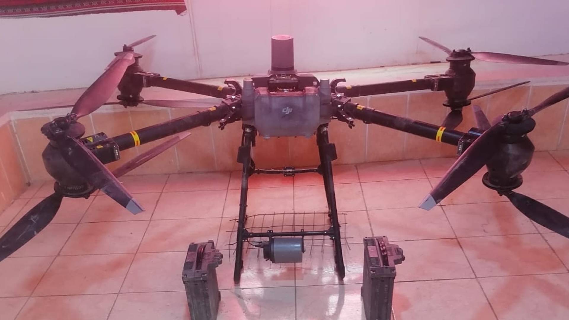 احباط محاولة تسلل طائرة مسيرة