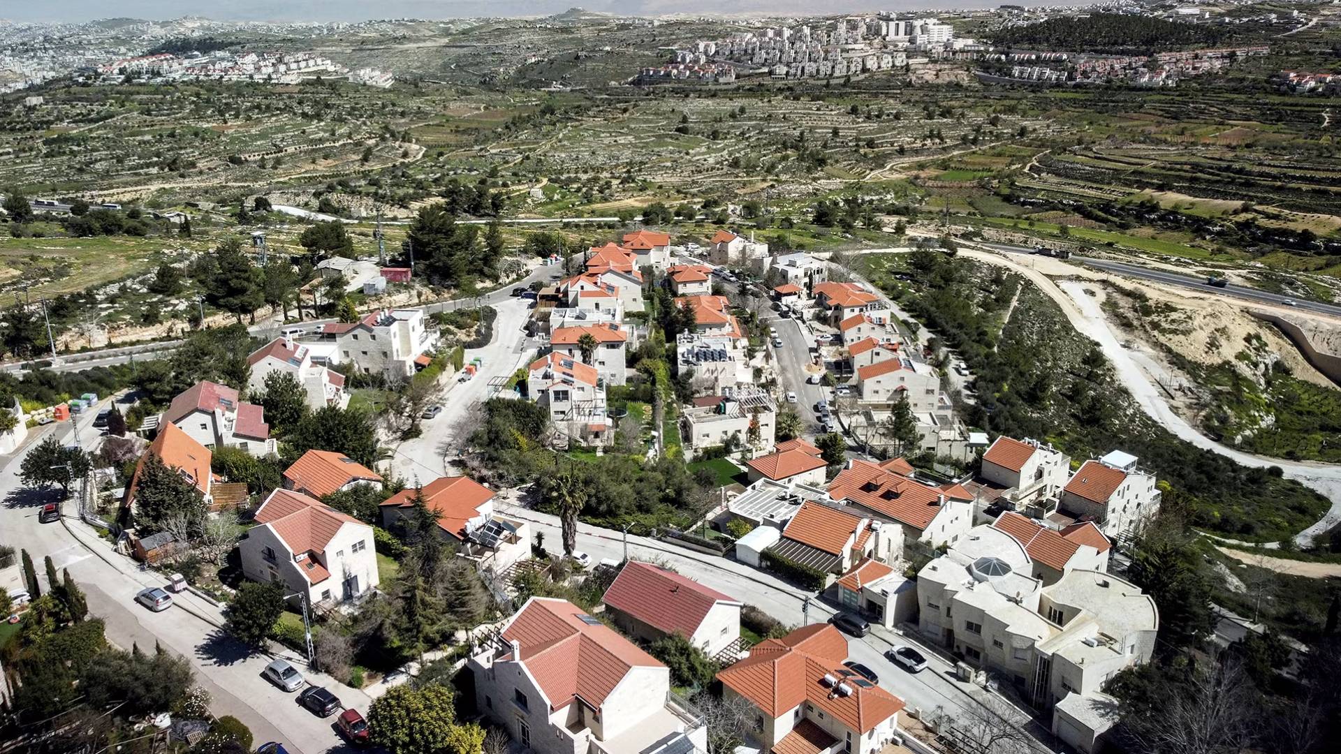 مستوطنة يهودية في الضفة الغربية المحتلة