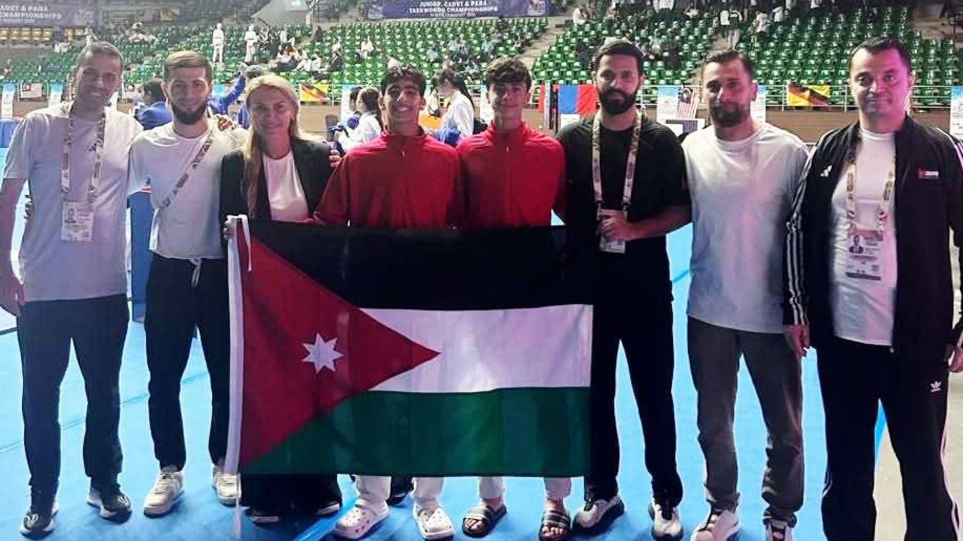 ناشئو التايكواندو يحصدون فضية وبرونزية في افتتاح بطولة آسيا