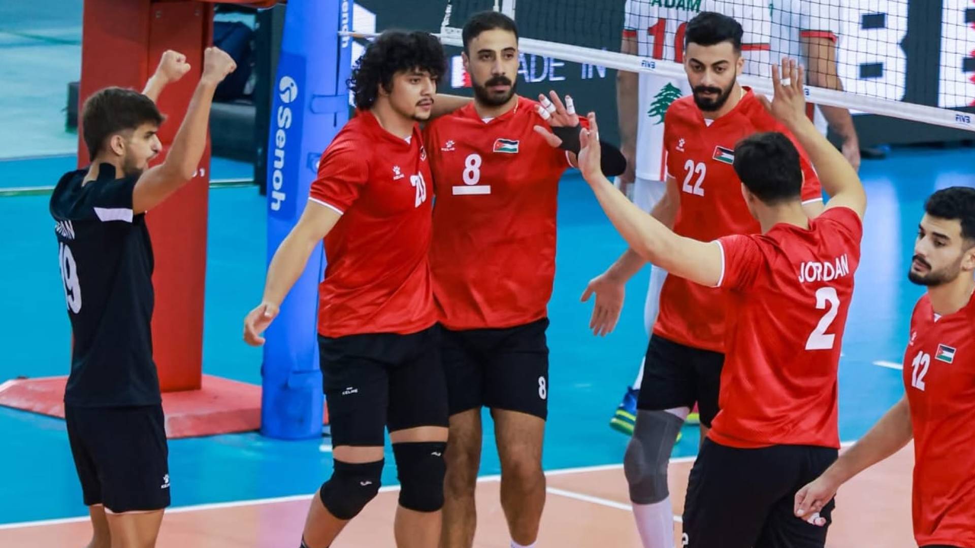 المنتخب الوطني للكرة الطائرة يحل سابعا في بطولة غرب آسيا