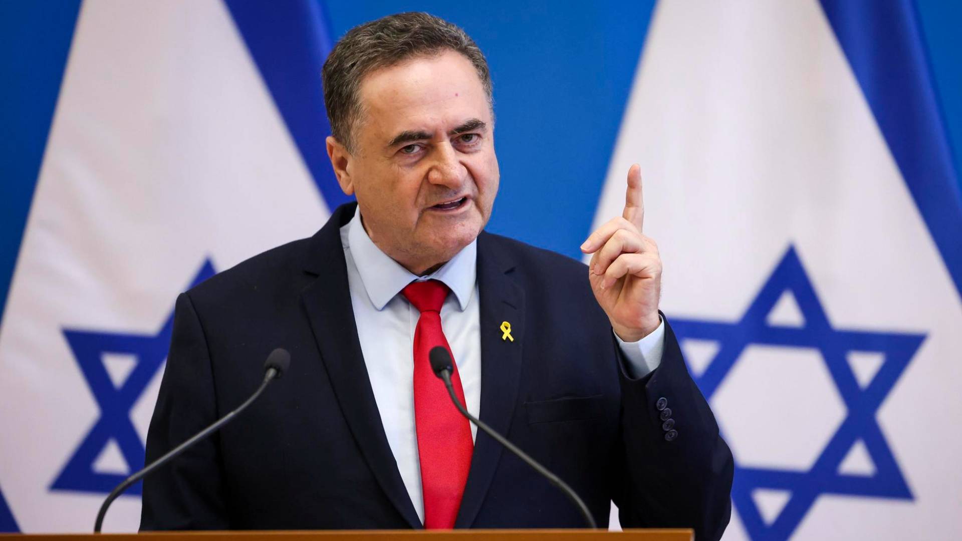 وزير حرب الاحتلال يسرائيل كاتس