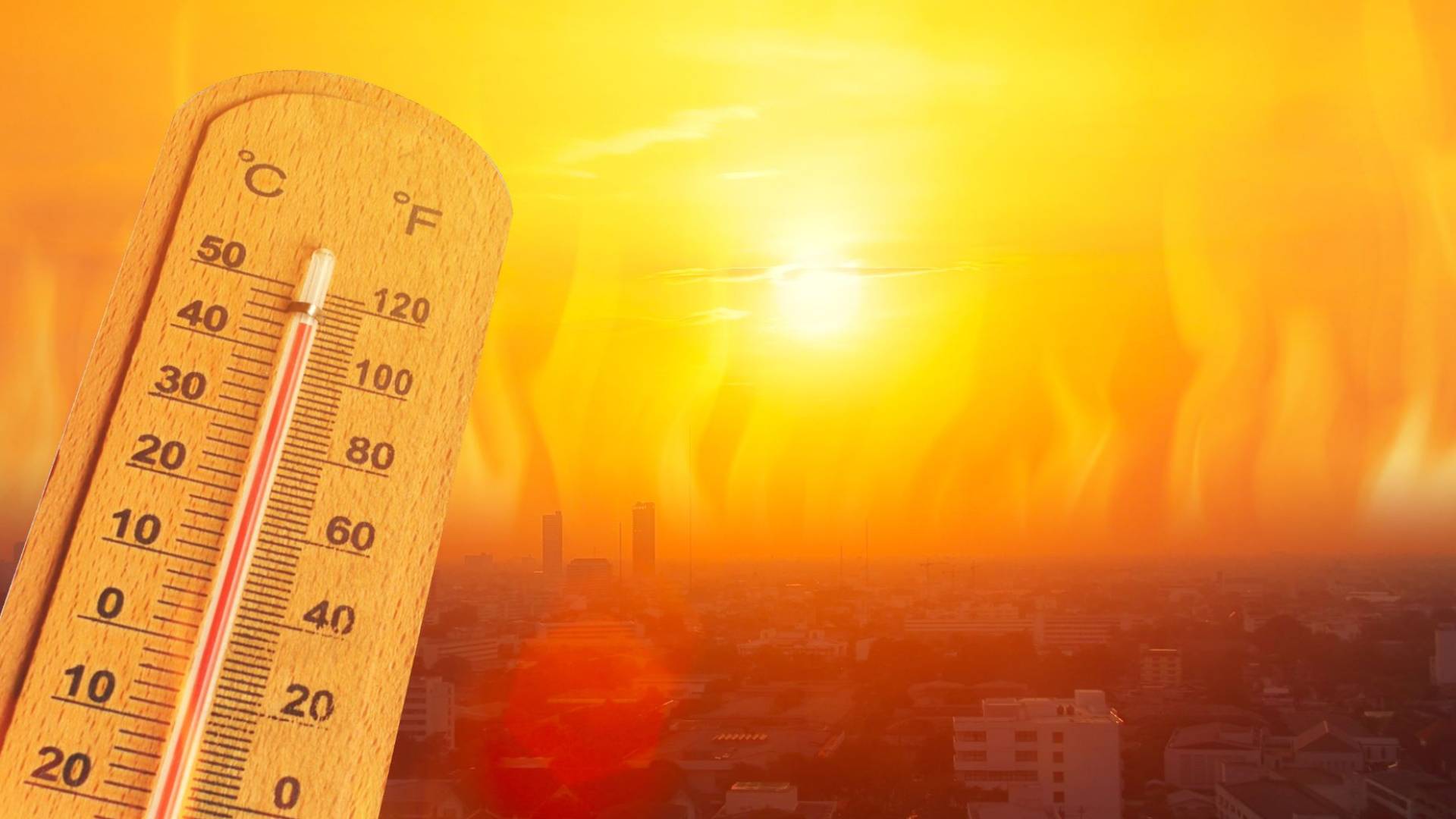 ارتفاع درجات الحرارة