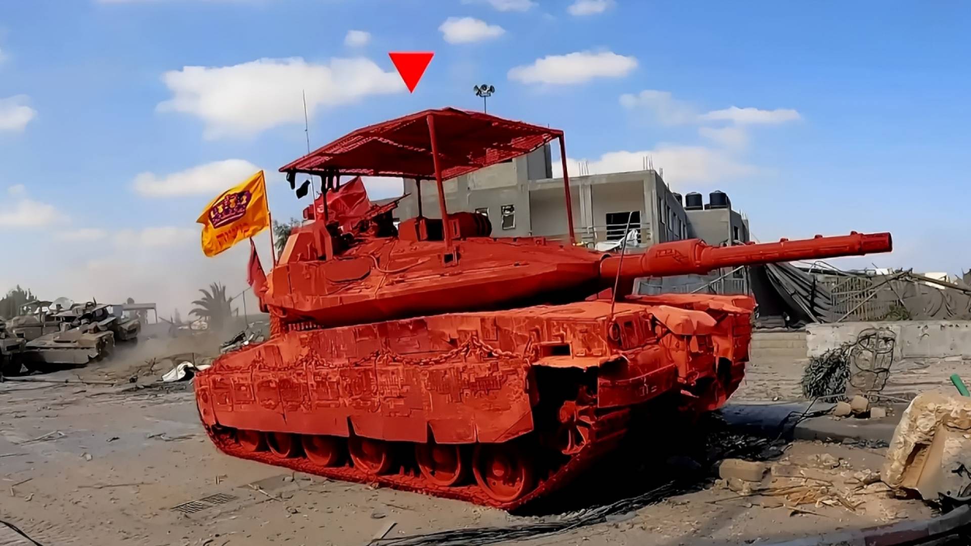 استهداف آلية عسكرية للاحتلال الإسرائيلي