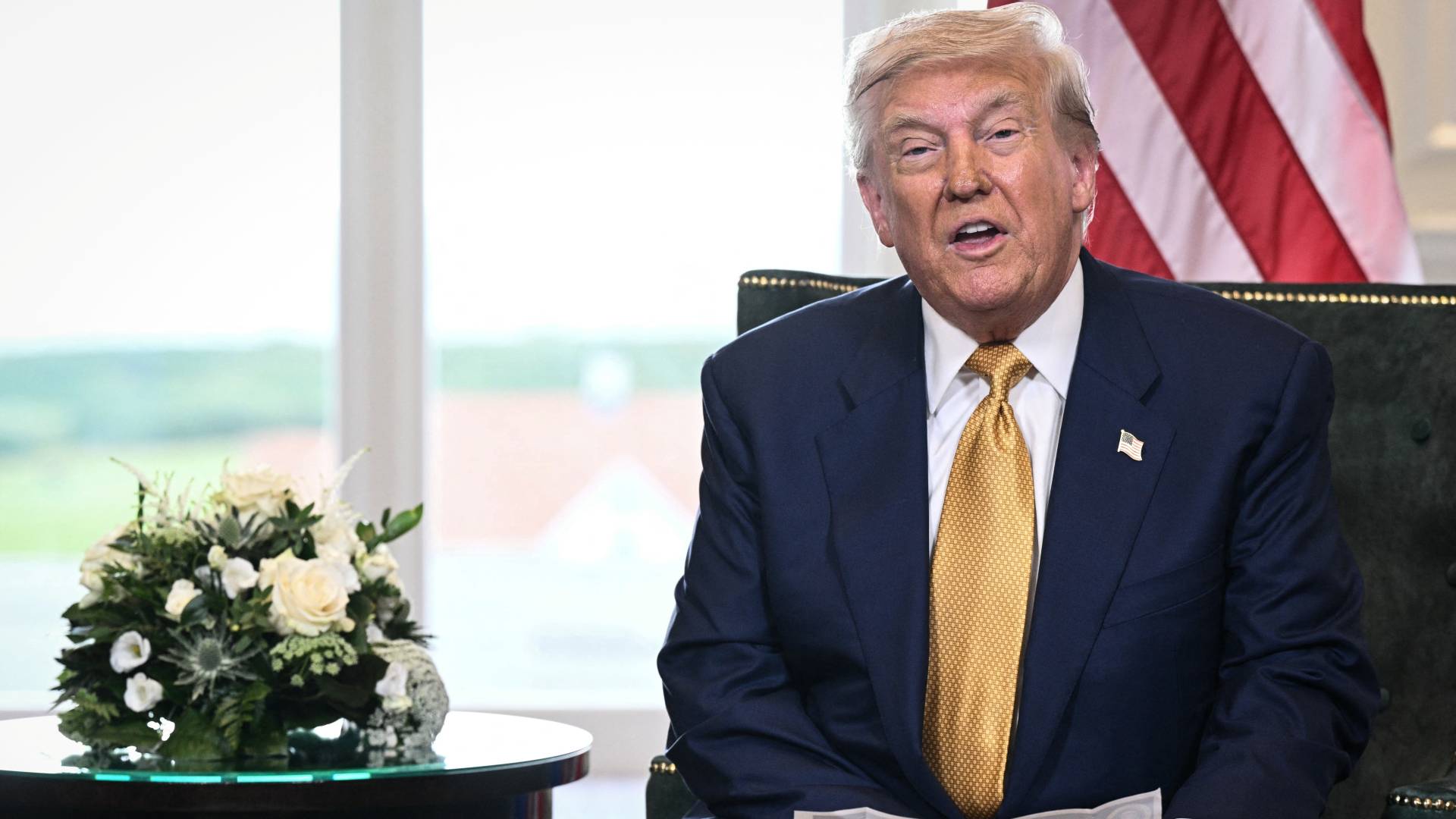 الرئيس الأمريكي دونالد ترمب