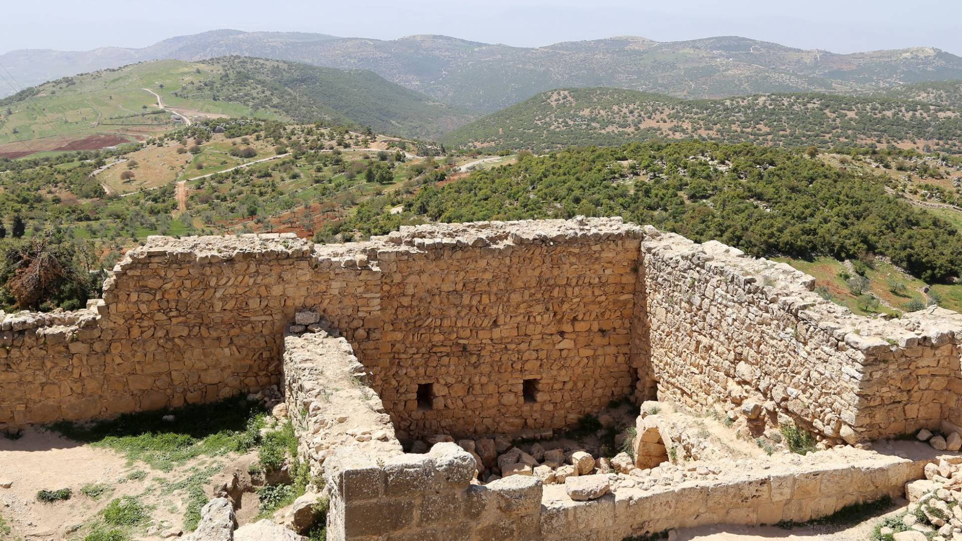 لقطة عامة من عجلون