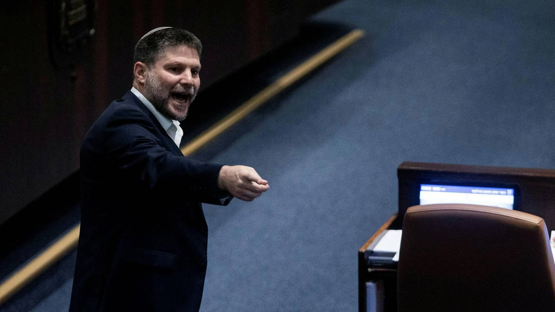 وزير المالية في حكومة الاحتلال الإسرائيلي بتسلئيل سموتريتش