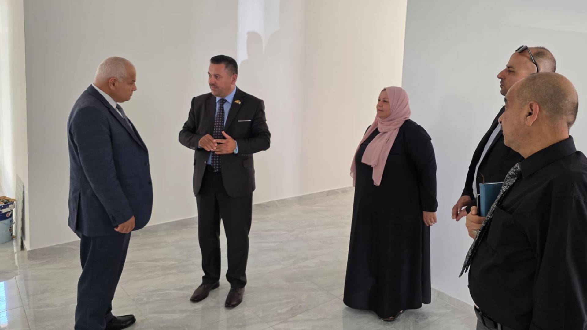 البكار يتفقد مديرية عمل اربد ومعهد تدريب مهني الرمثا