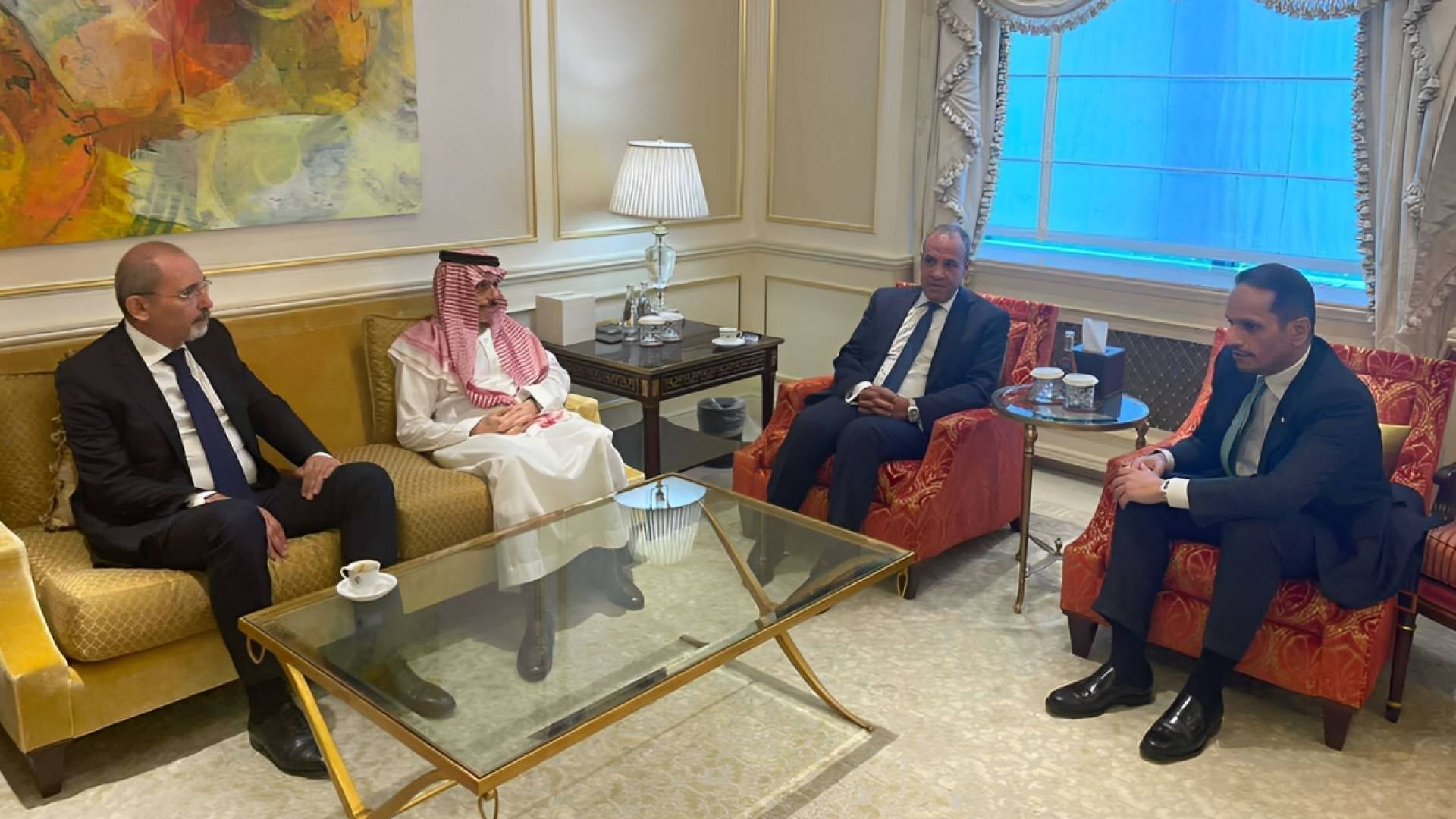 لقاء تنسيقي لوزراء خارجية عرب