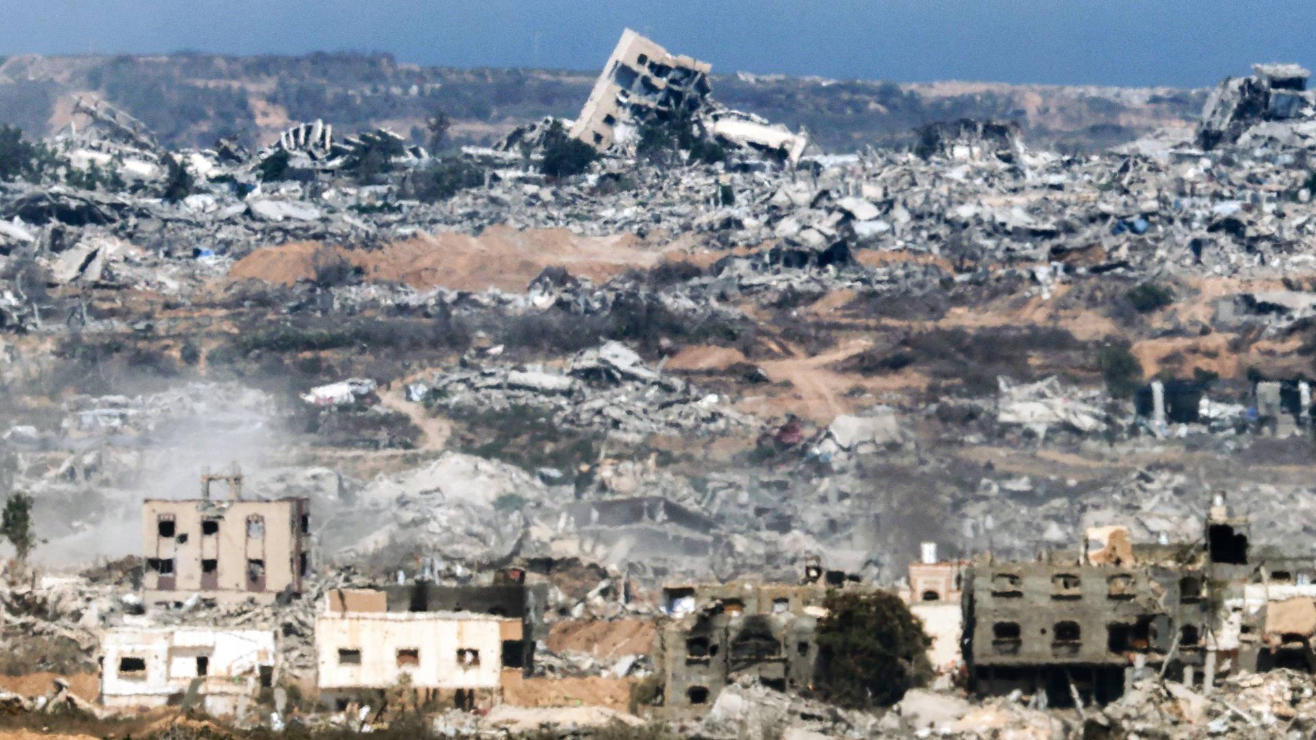 الدمار في قطاع غزة