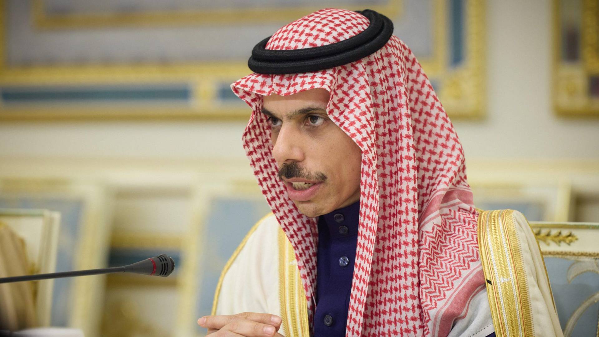 وزير الخارجية السعودي الأمير فيصل بن فرحان