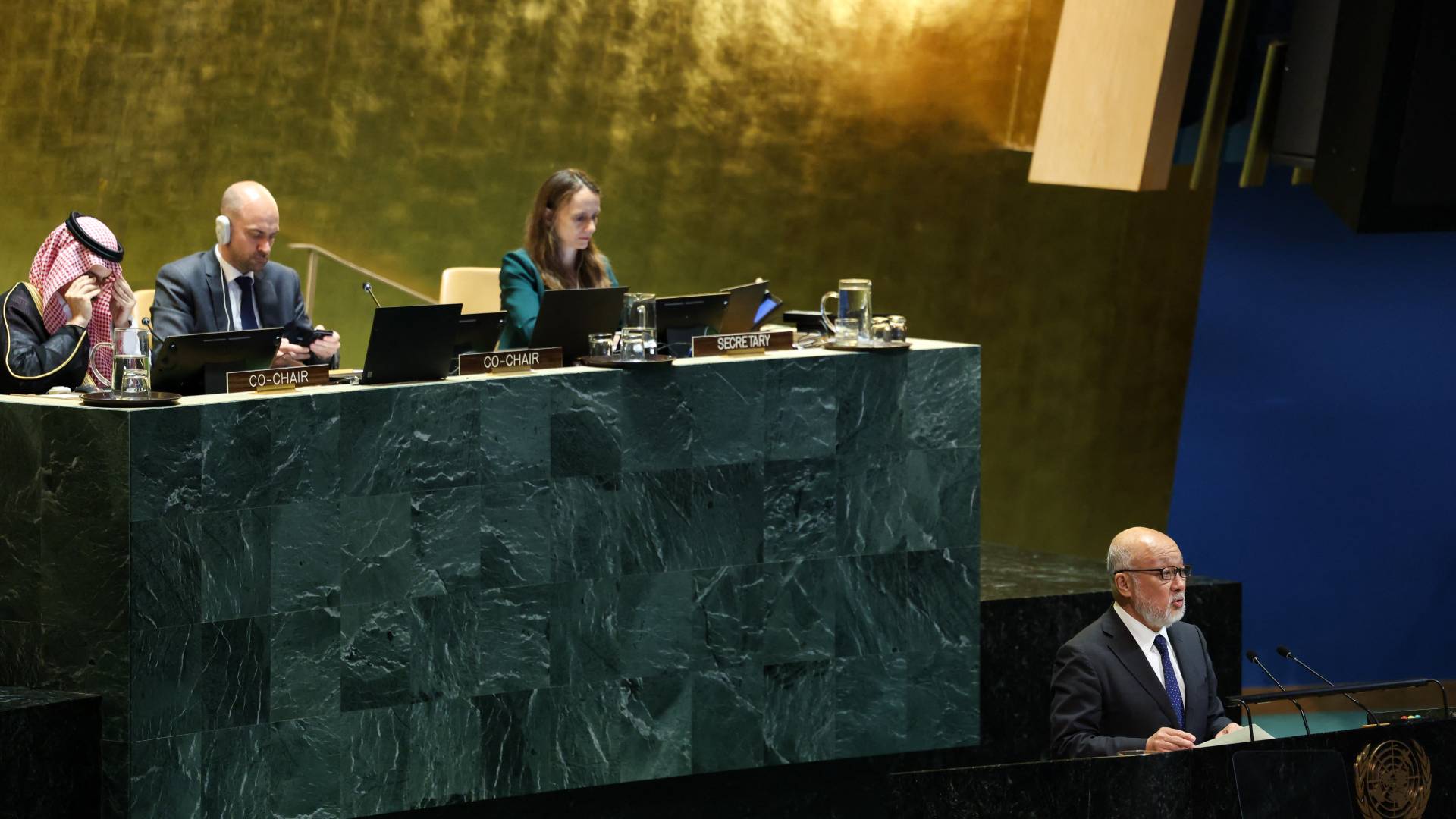 المؤتمر الدولي رفيع المستوى لتسوية القضية الفلسطينية،