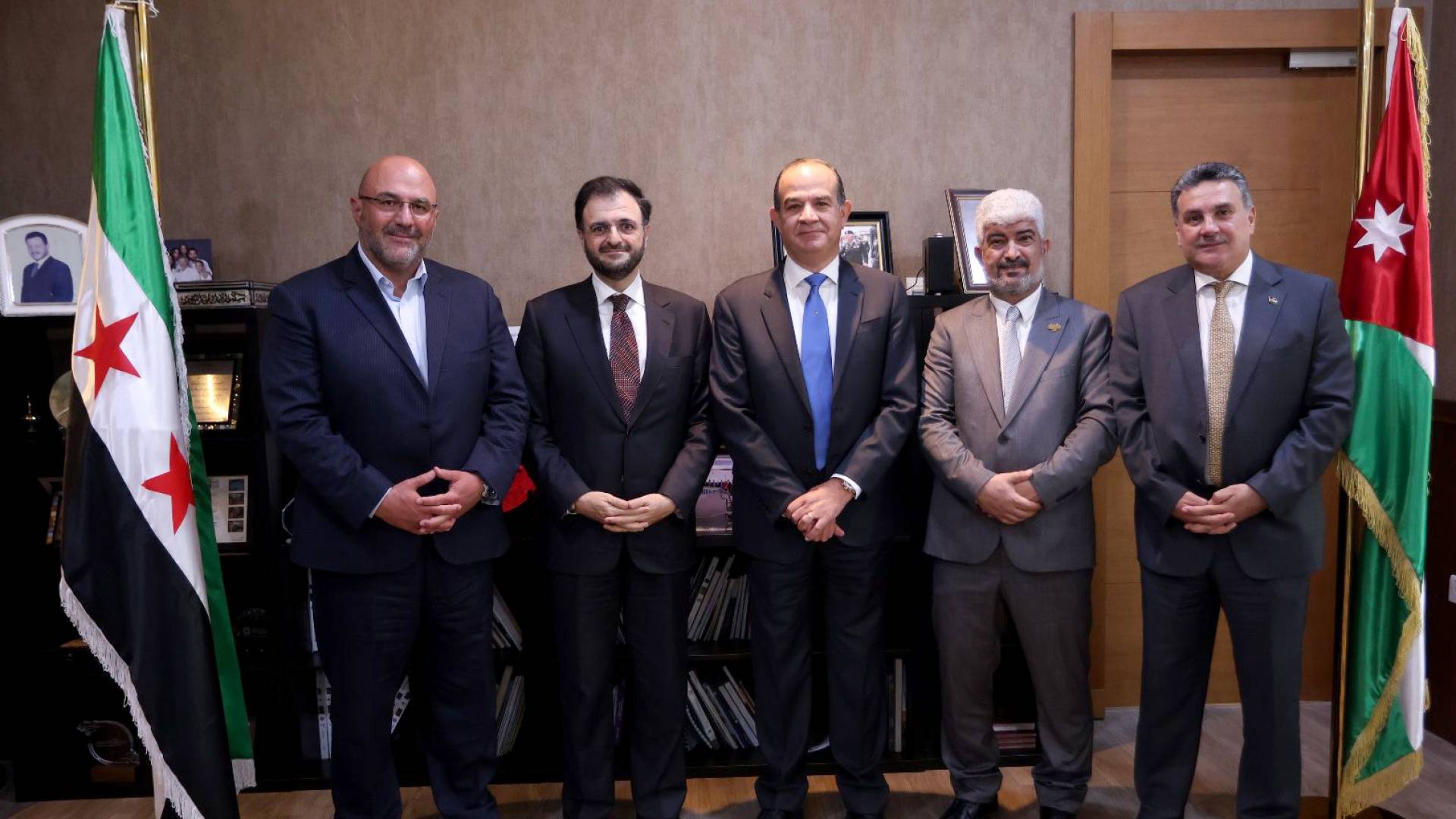 زيارة وزير الاتصالات السوري إلى الأردن