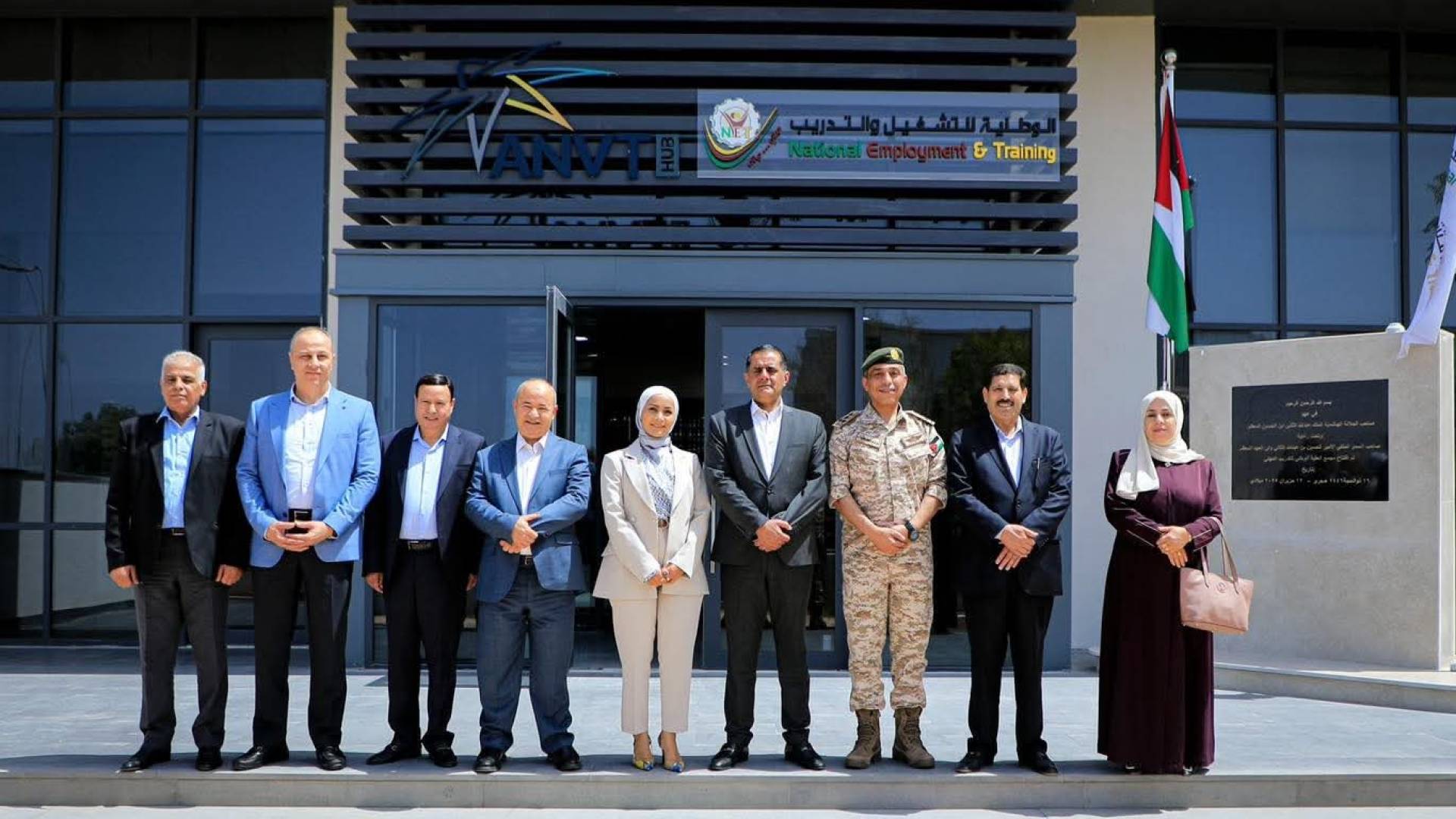 زيارة اللجنة الإدارية النيابية لمجمع العقبة الوطني للتدريب المهني