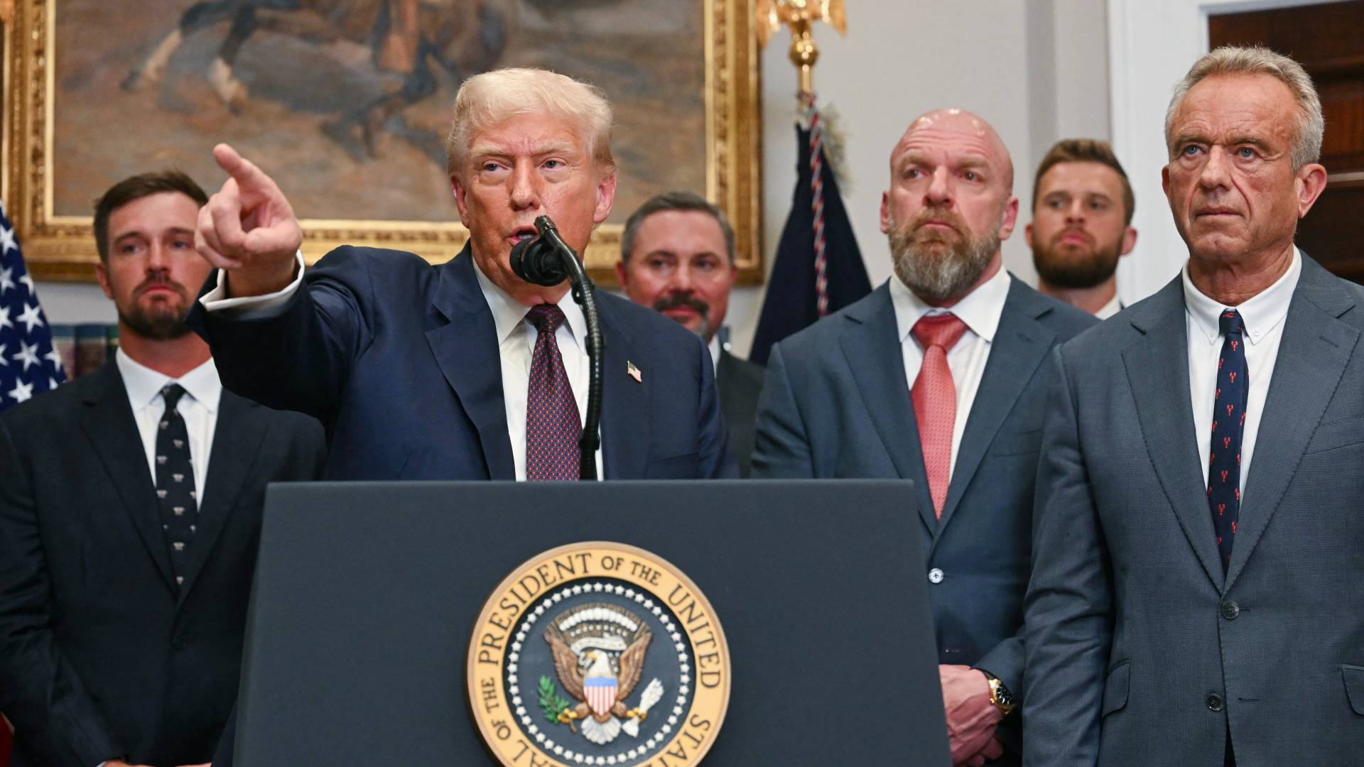 الرئيس الأمريكي دونالد ترمب