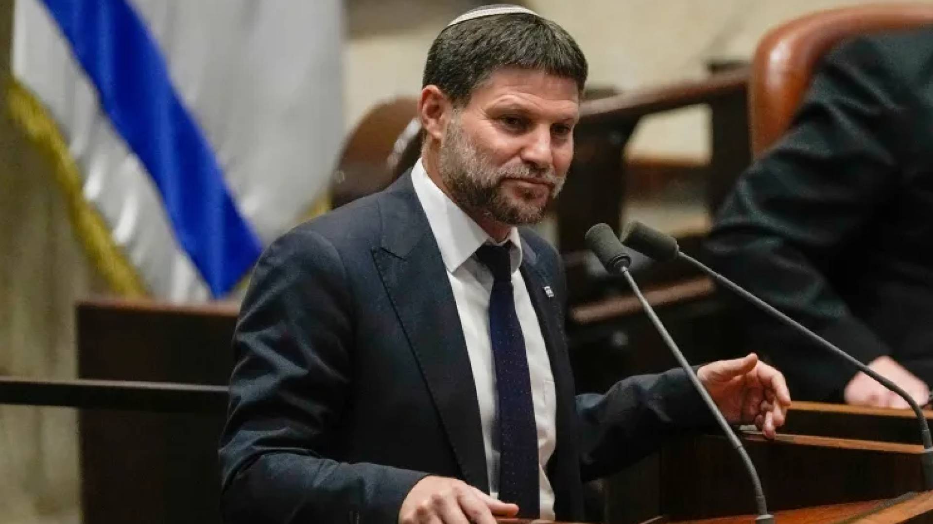 وزير المالية في حكومة الاحتلال الإسرائيلي، بتسلئيل سموتريتش