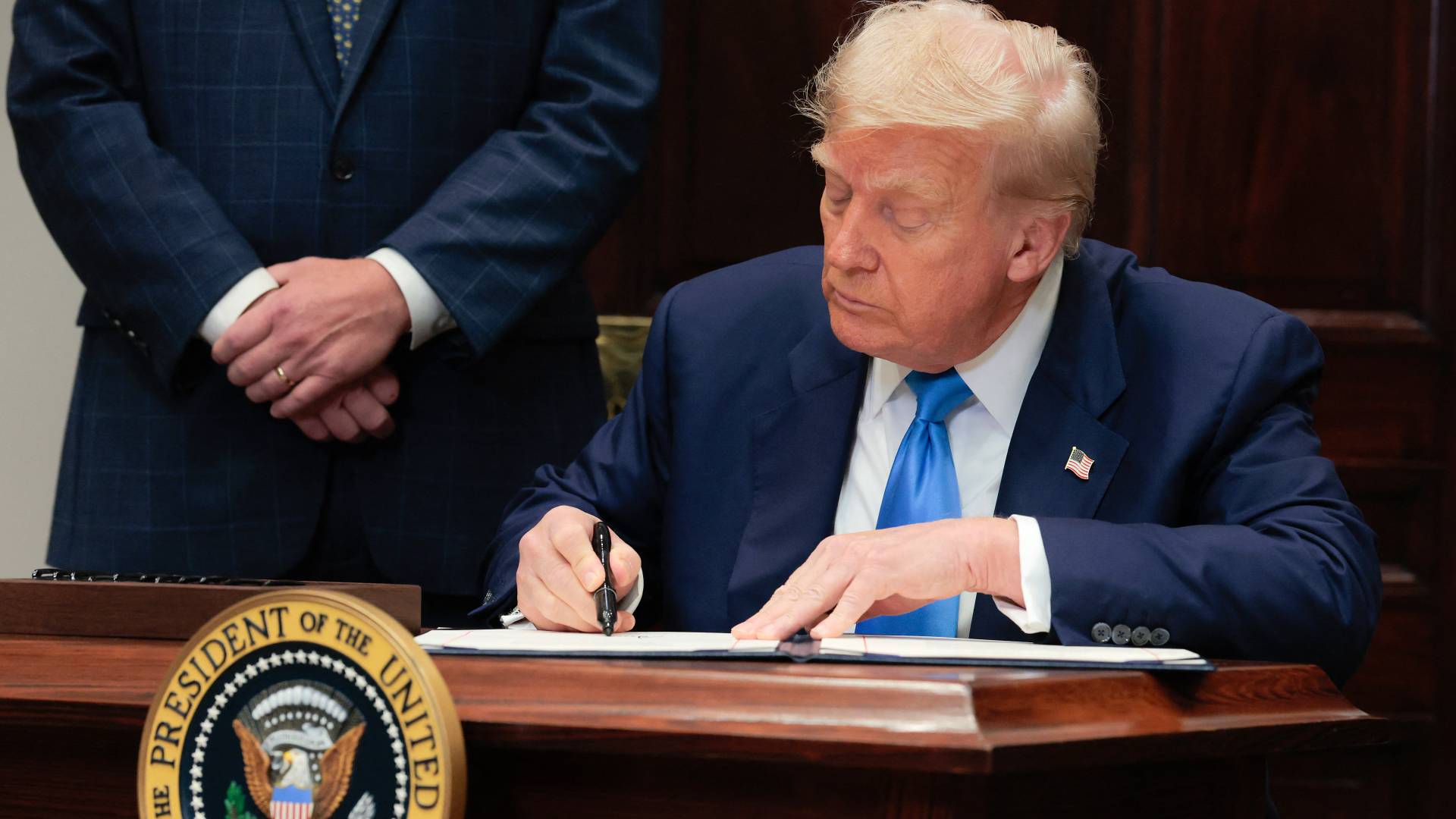 الرئيس الأمريكي دونالد ترمب