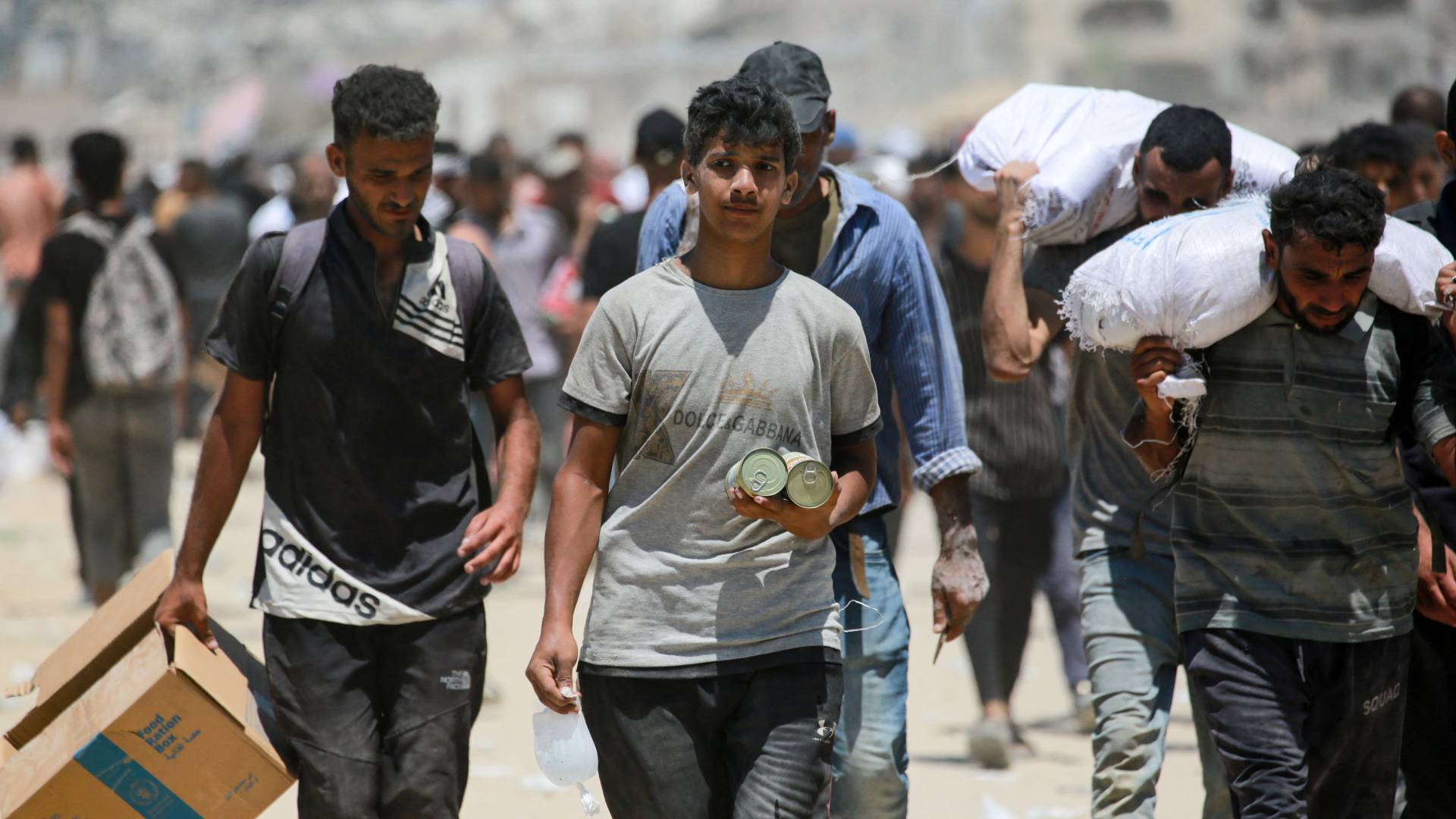 اهالي قطاع غزة