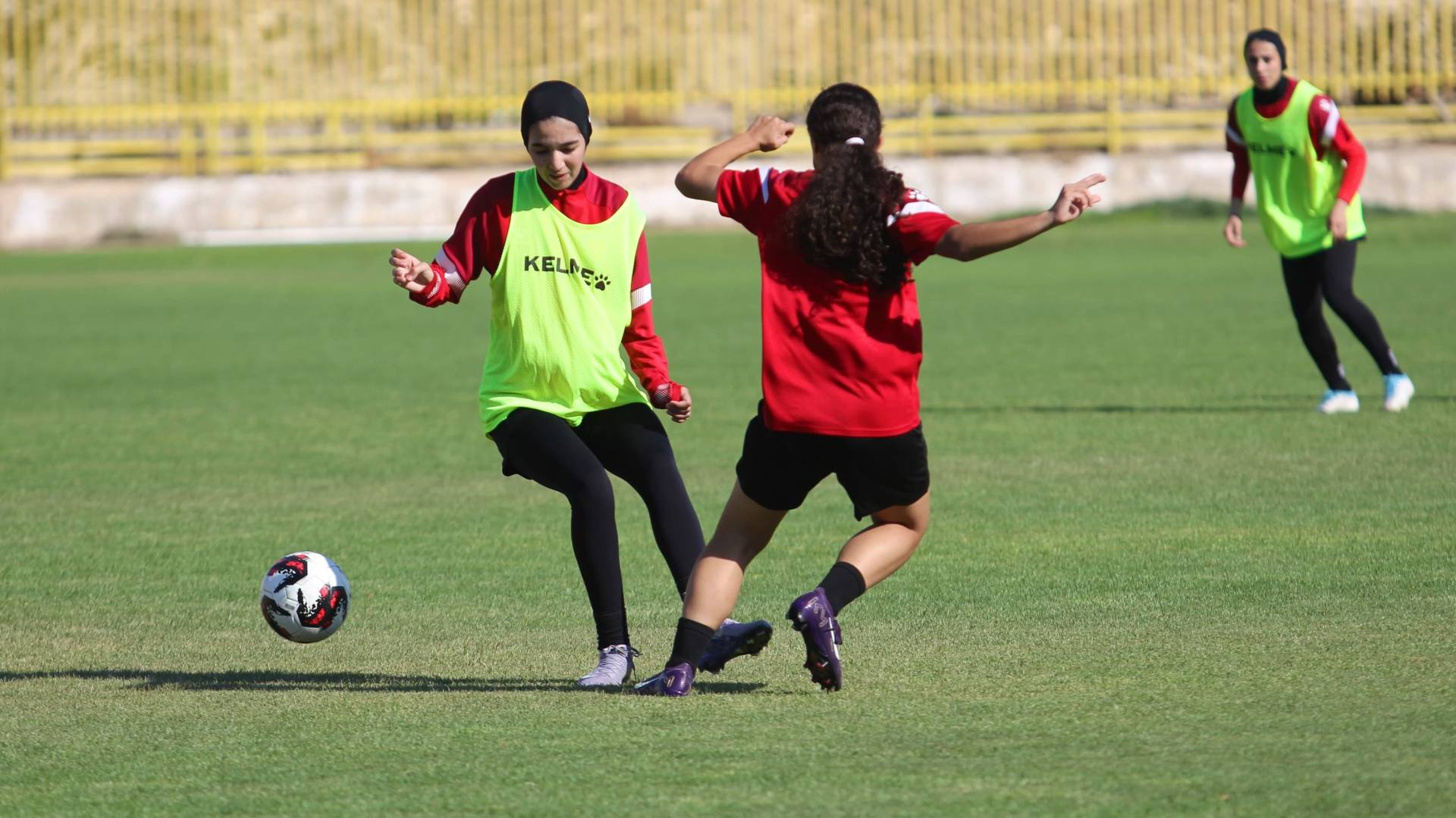 من تدريبات المنتخب الوطني