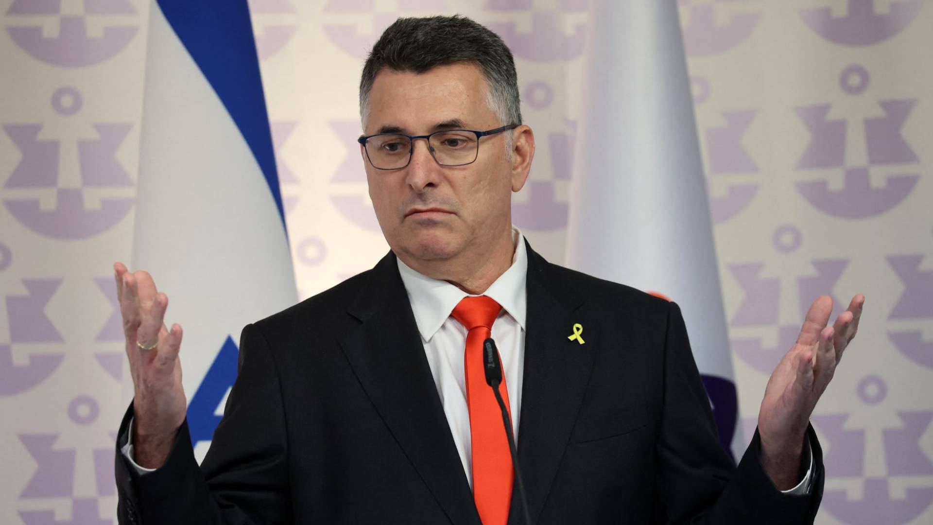 وزير خارجية الاحتلال جدعون ساعر