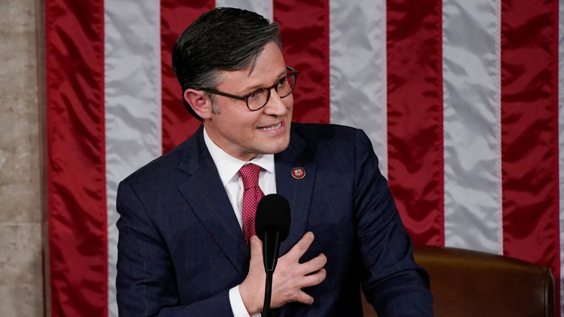 رئيس مجلس النواب الأمريكي مايك جونسون