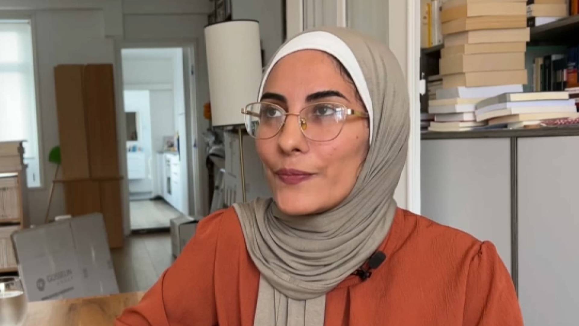 الطالبة الفلسطينية نور عطا الله