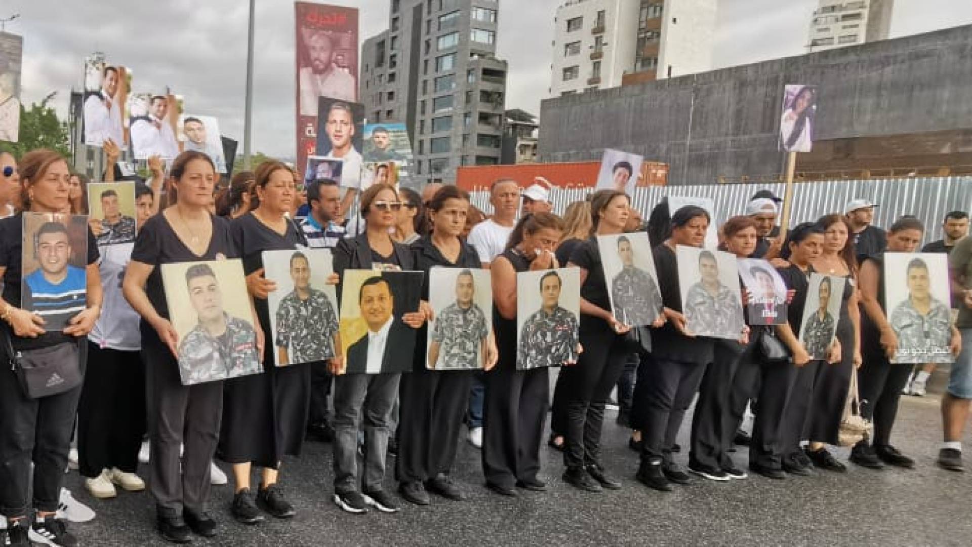 اهالي ضحايا انفجار مرفأ بيروت