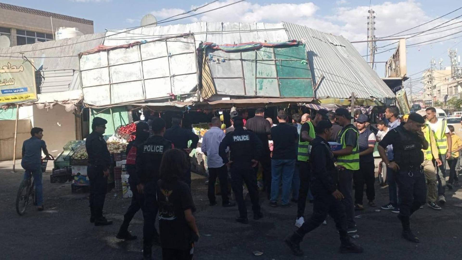 حملة ازالة الاعتداءات في معان