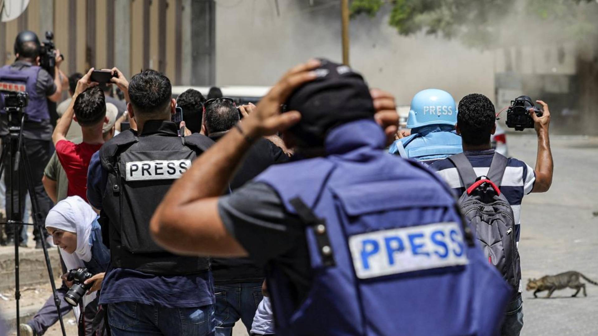 صحفيون في غزة