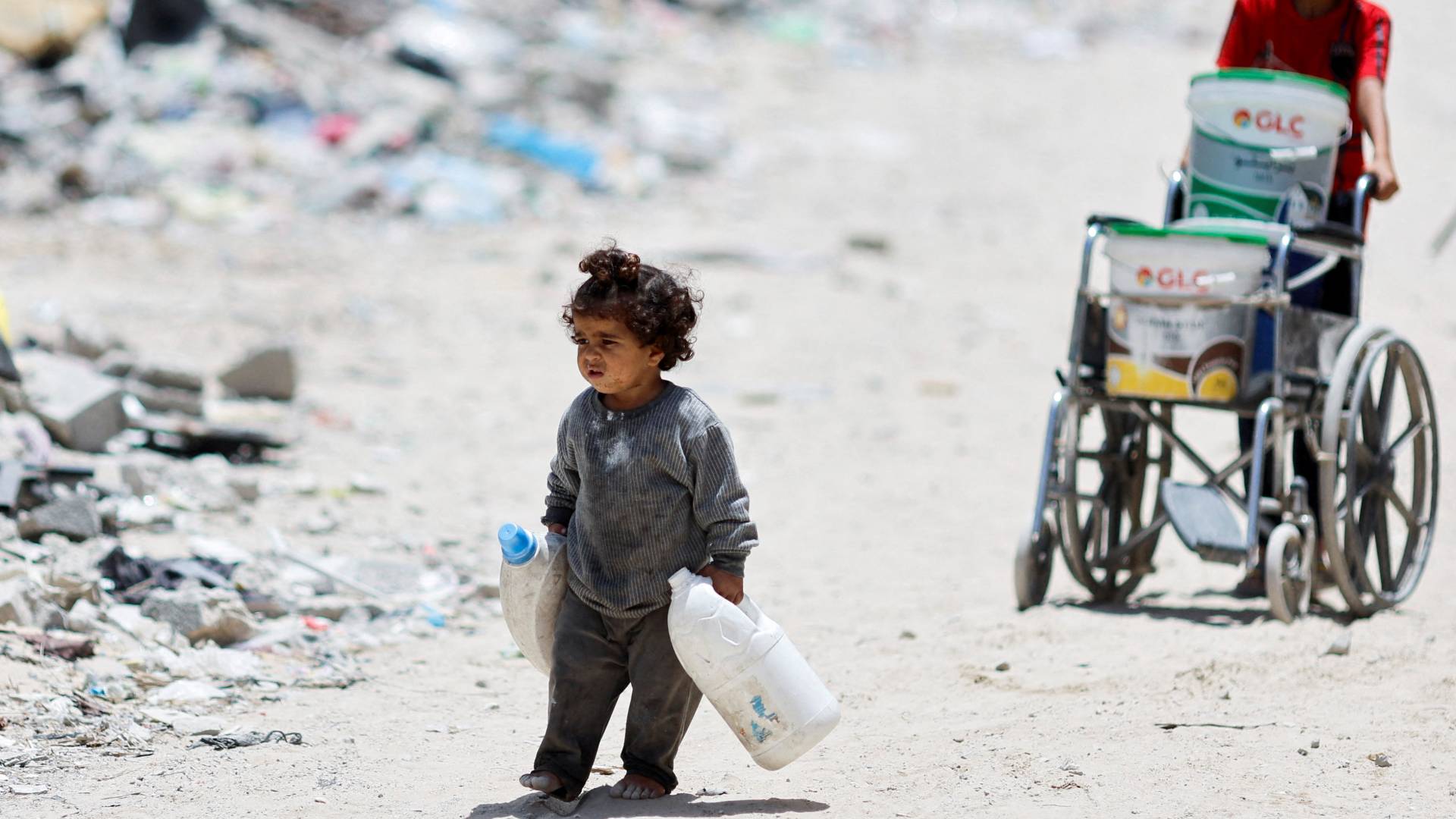 أطفال في غزة