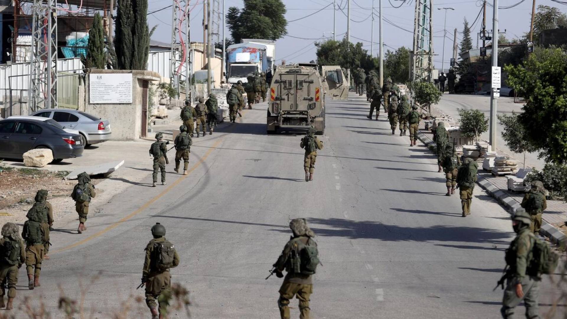 عدوان الاحتلال بالضفة الغربية