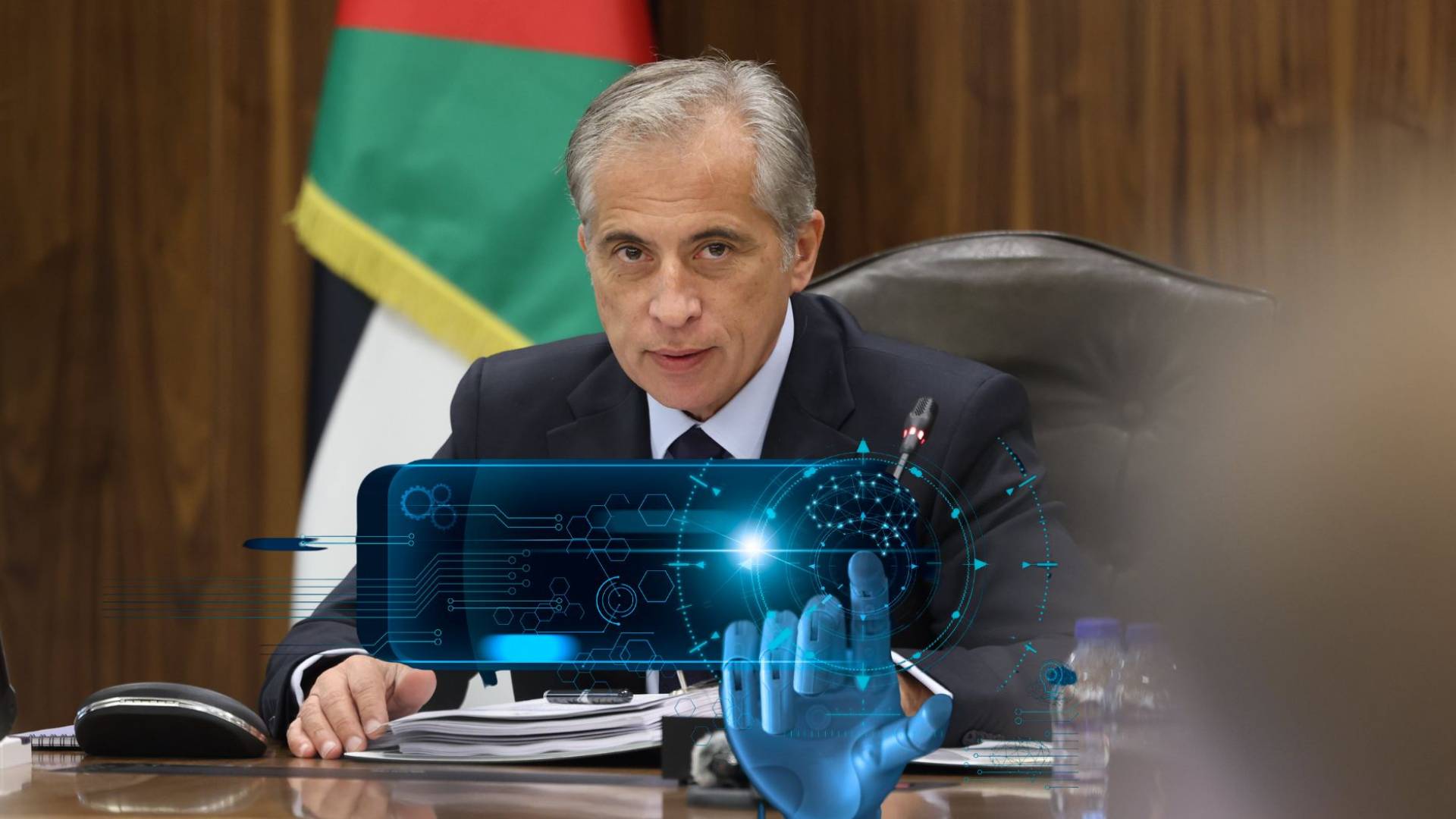 رئيس الوزراء جعفر الحسان