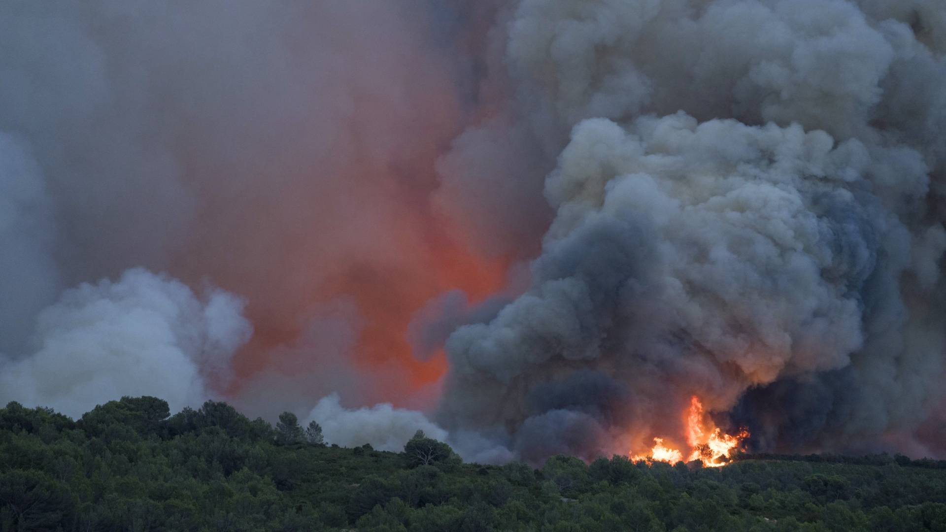 حريق غابات جنوب فرنسا