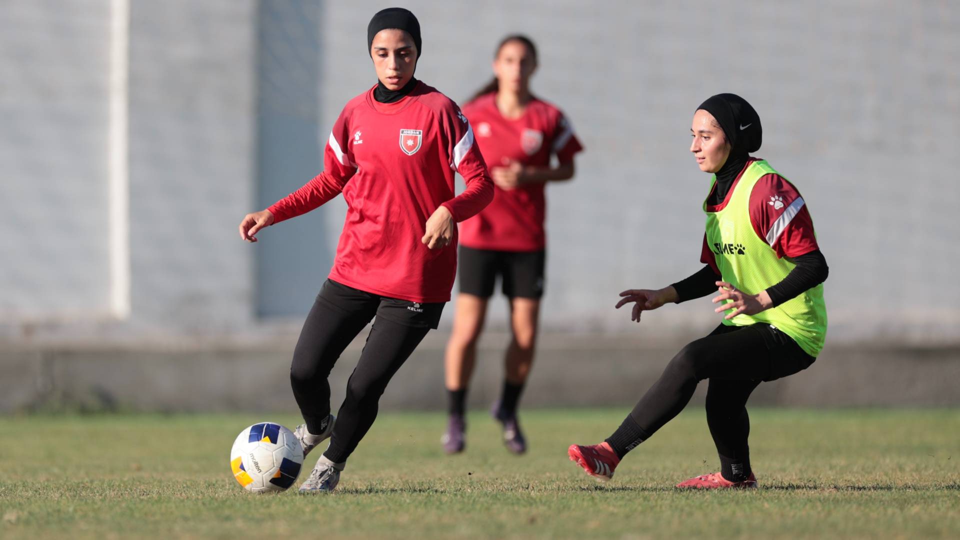 من تدريبات المنتخب الوطني