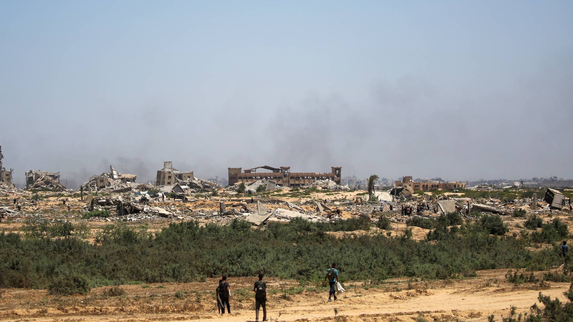 الدمار في قطاع غزة