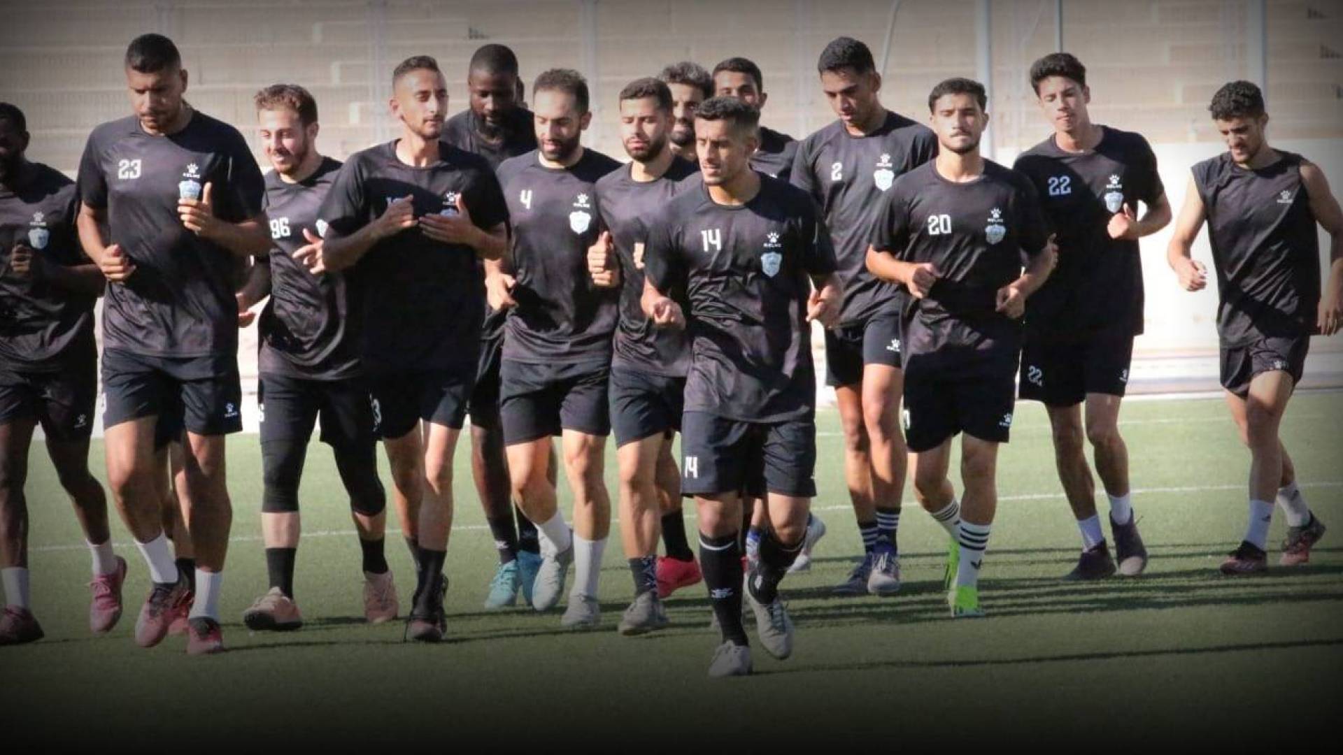 من تدريبات فريق البقعة