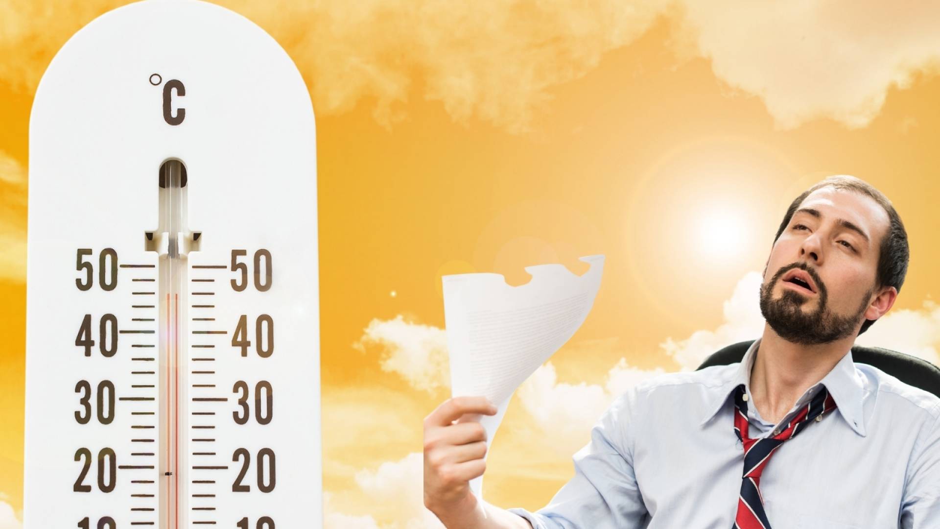 ارتفاع درجات الحرارة