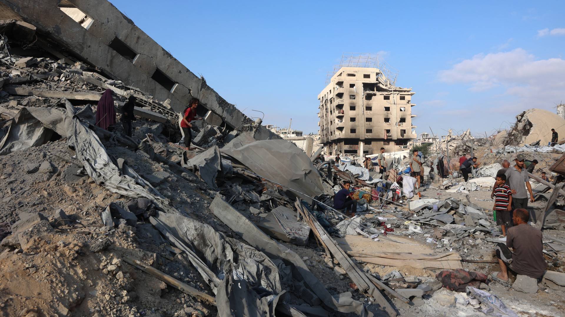 غزة تحت القصف