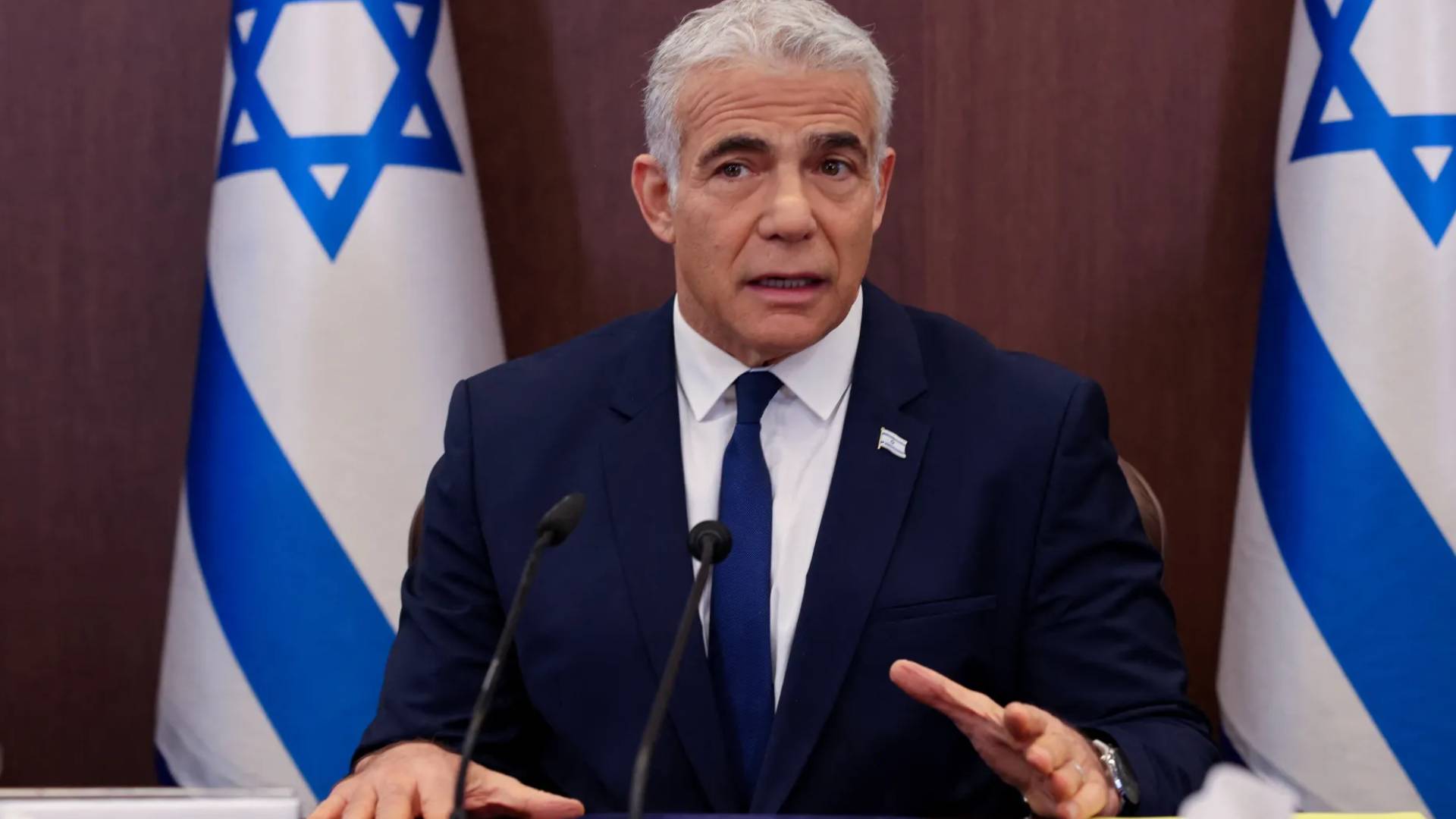 زعيم المعارضة "الإسرائيلية" يائير لابيد