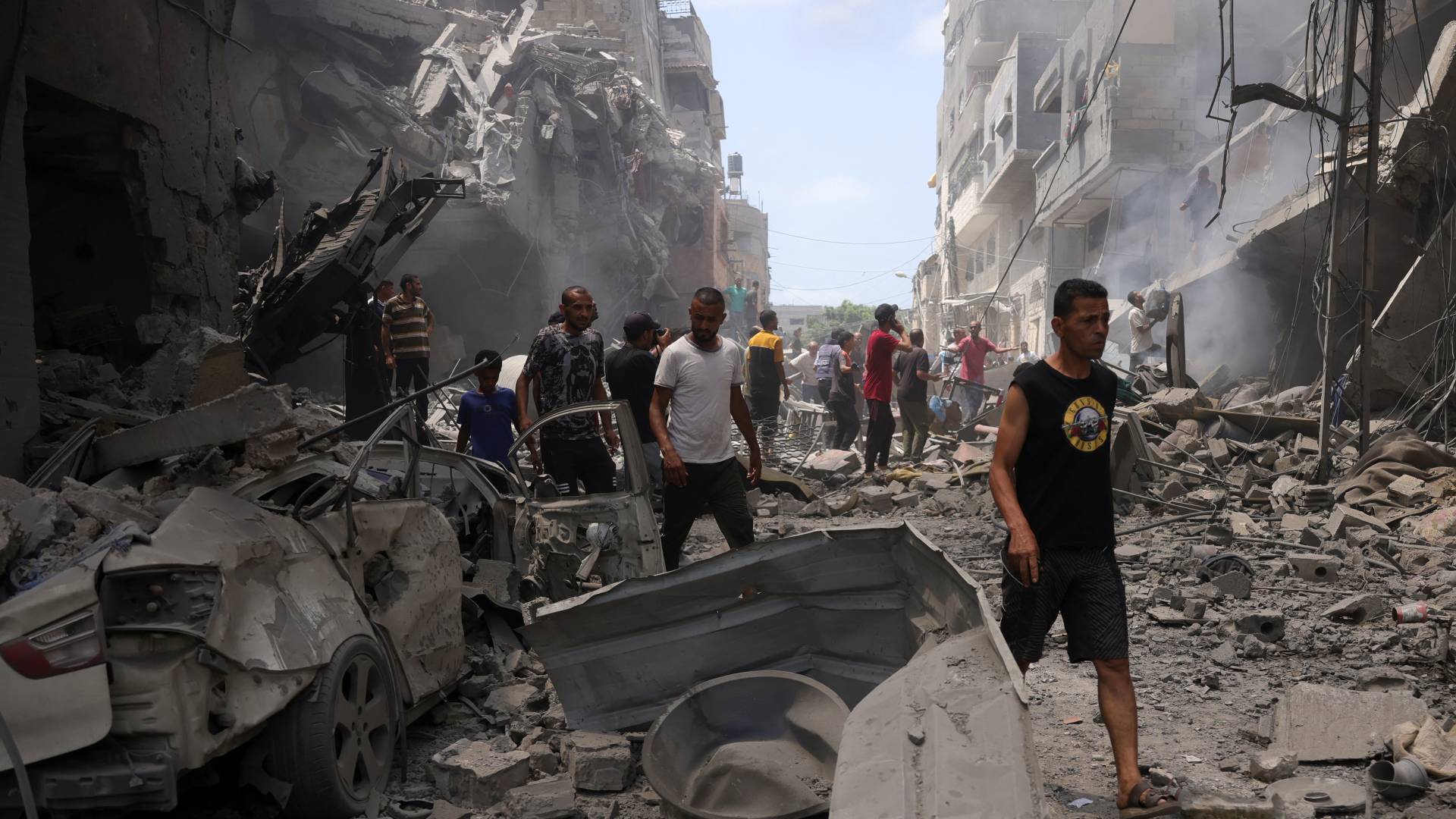 دمار قطاع غزة