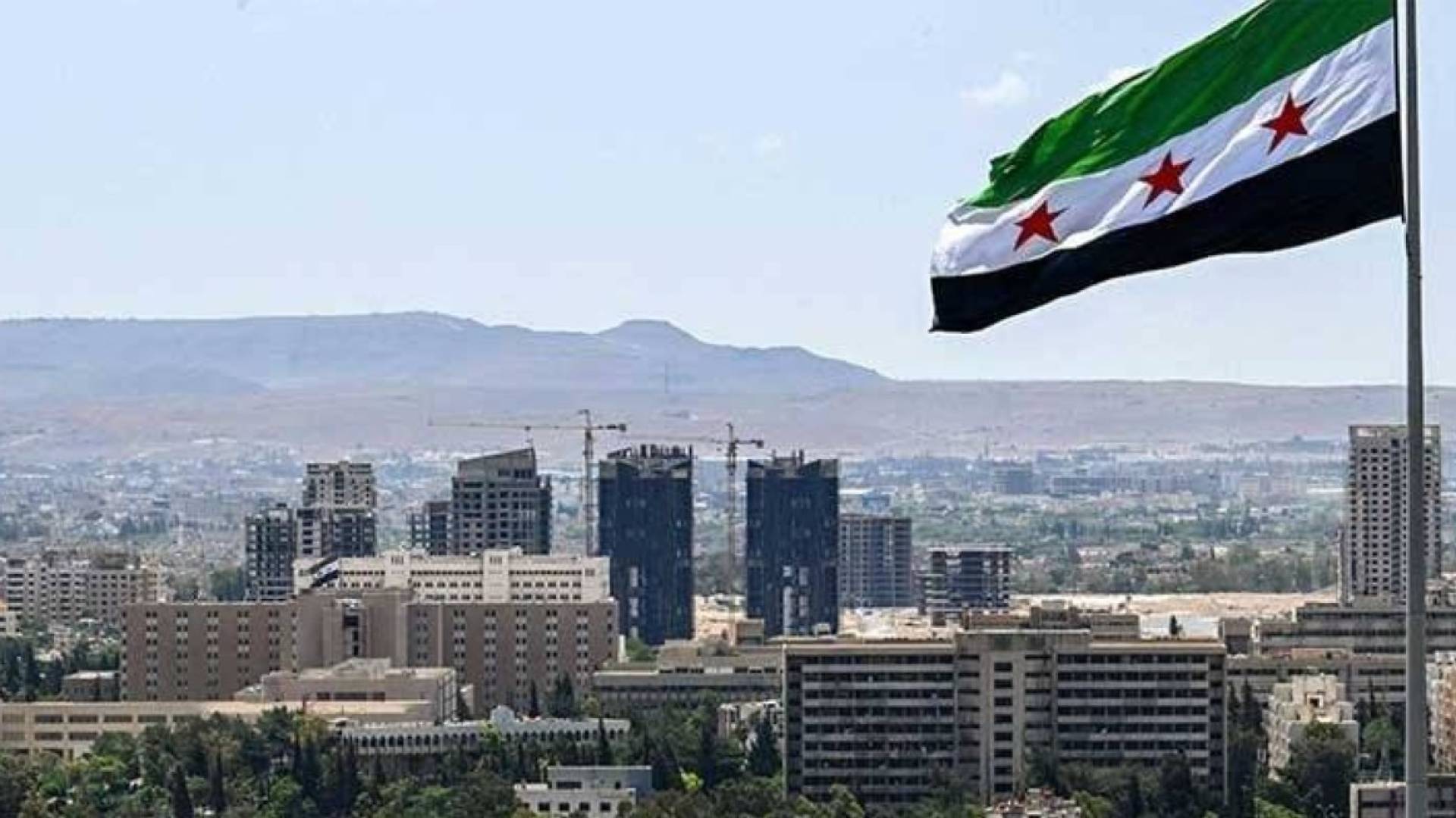 علم سوريا الجديد