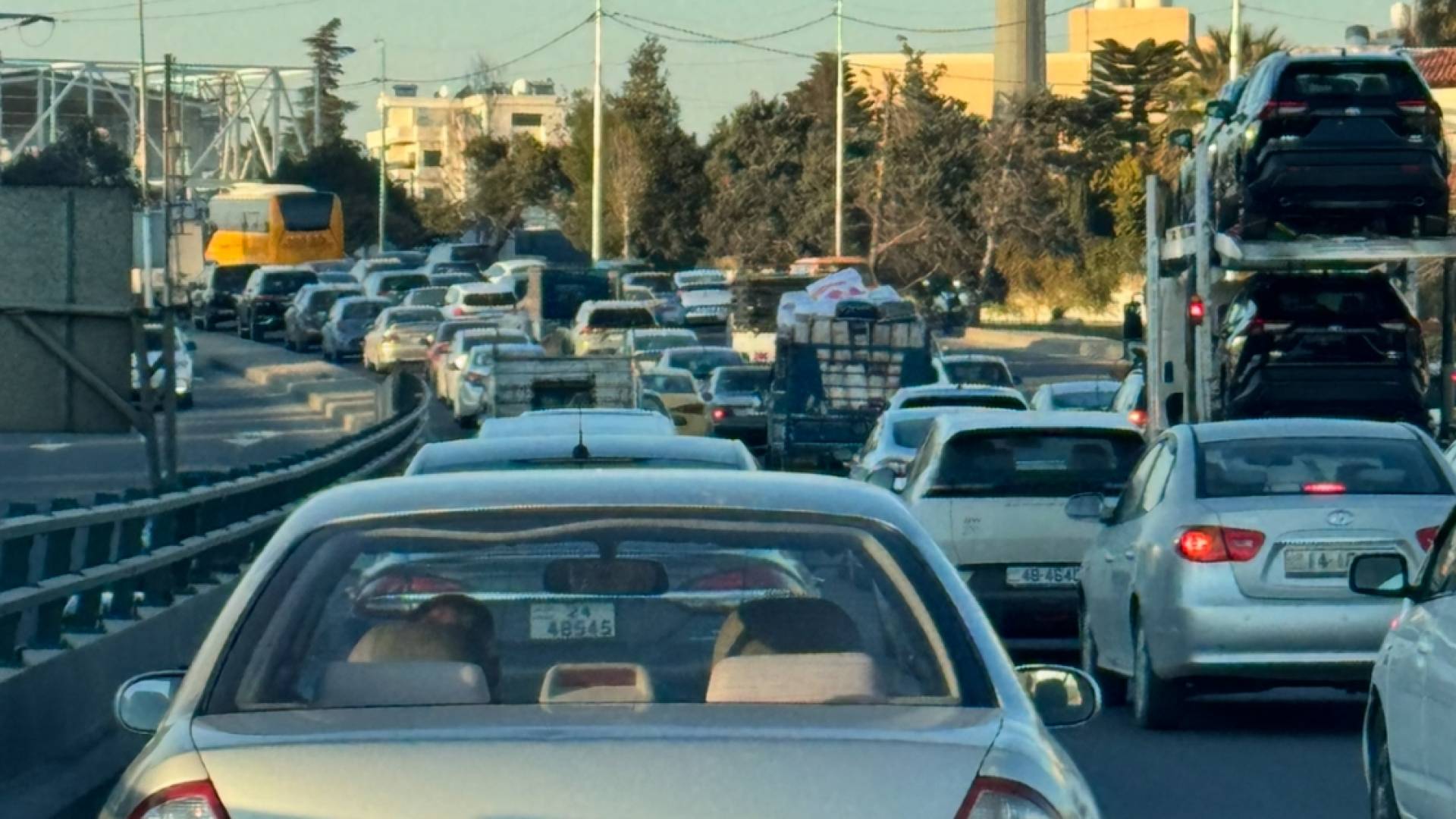 شارع الملك عبد الله الثاني باتجاه صويلح