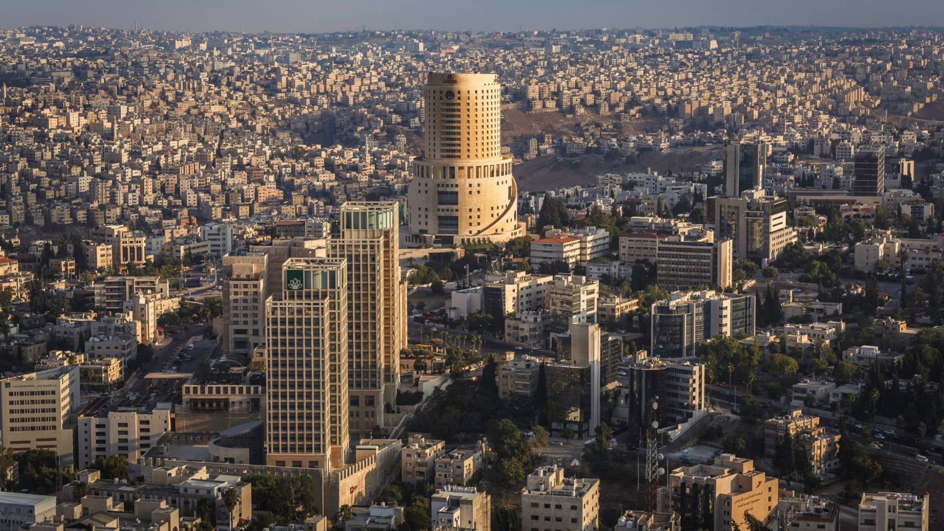 صورة عامة للعاصمة عمان