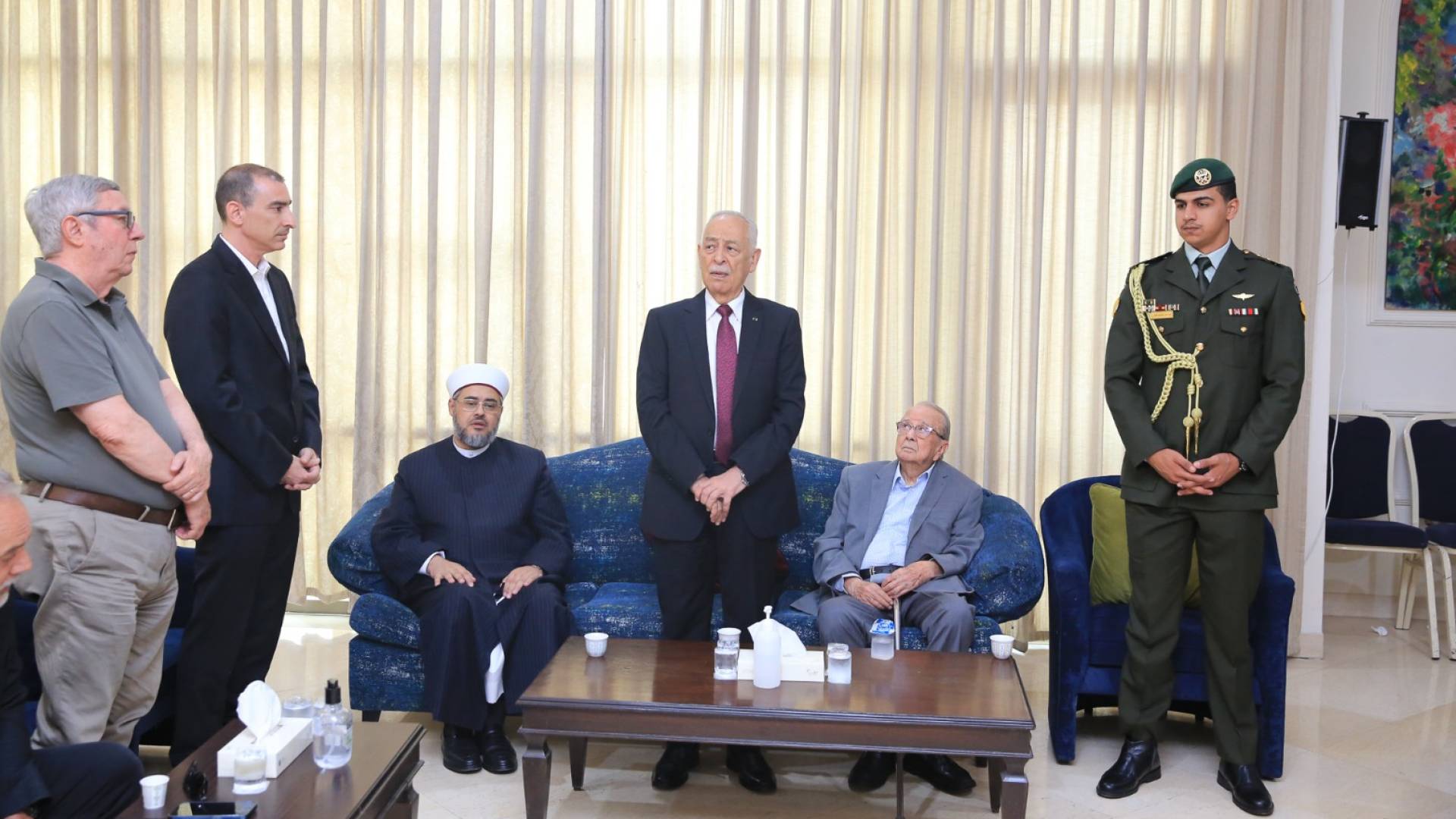 العيسوي يعزي بوفاة نجل رئيس الوزراء الأسبق المفتي