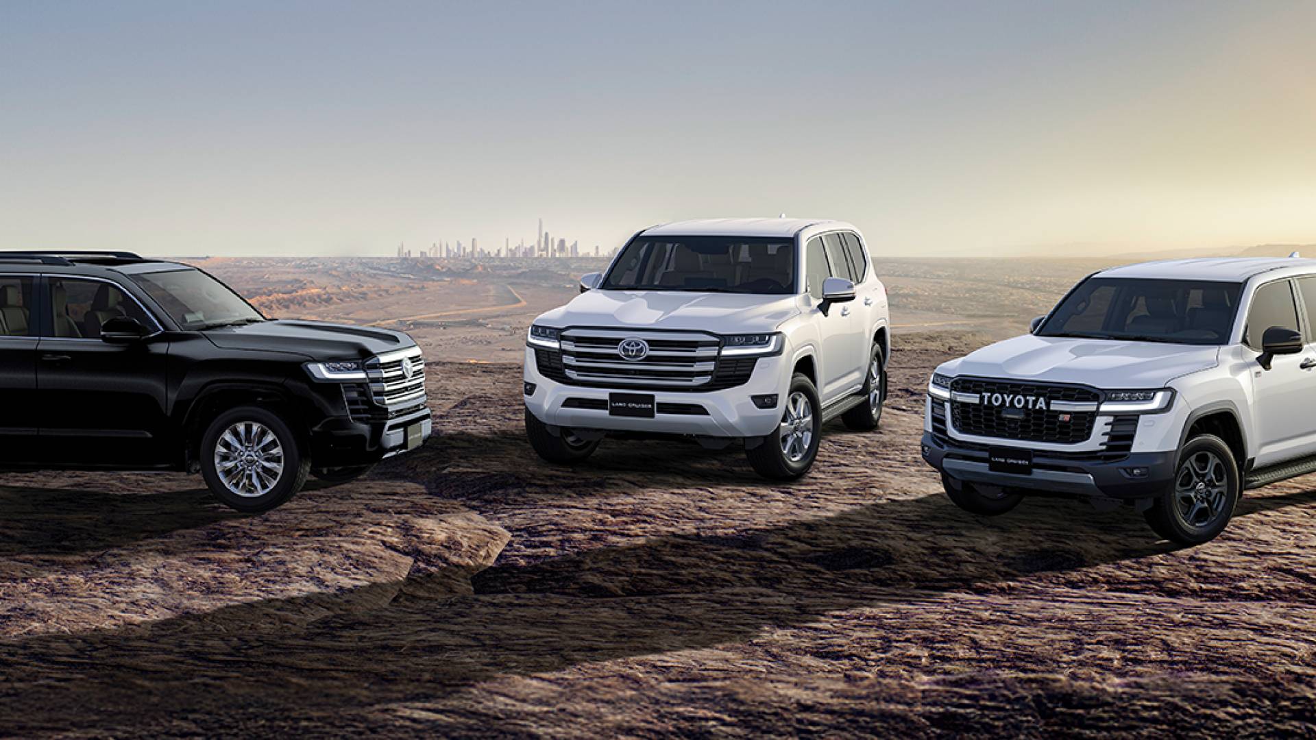 سيارة لاند كروزر 300 الهجينة الجديدة كليا الآن في الأردن