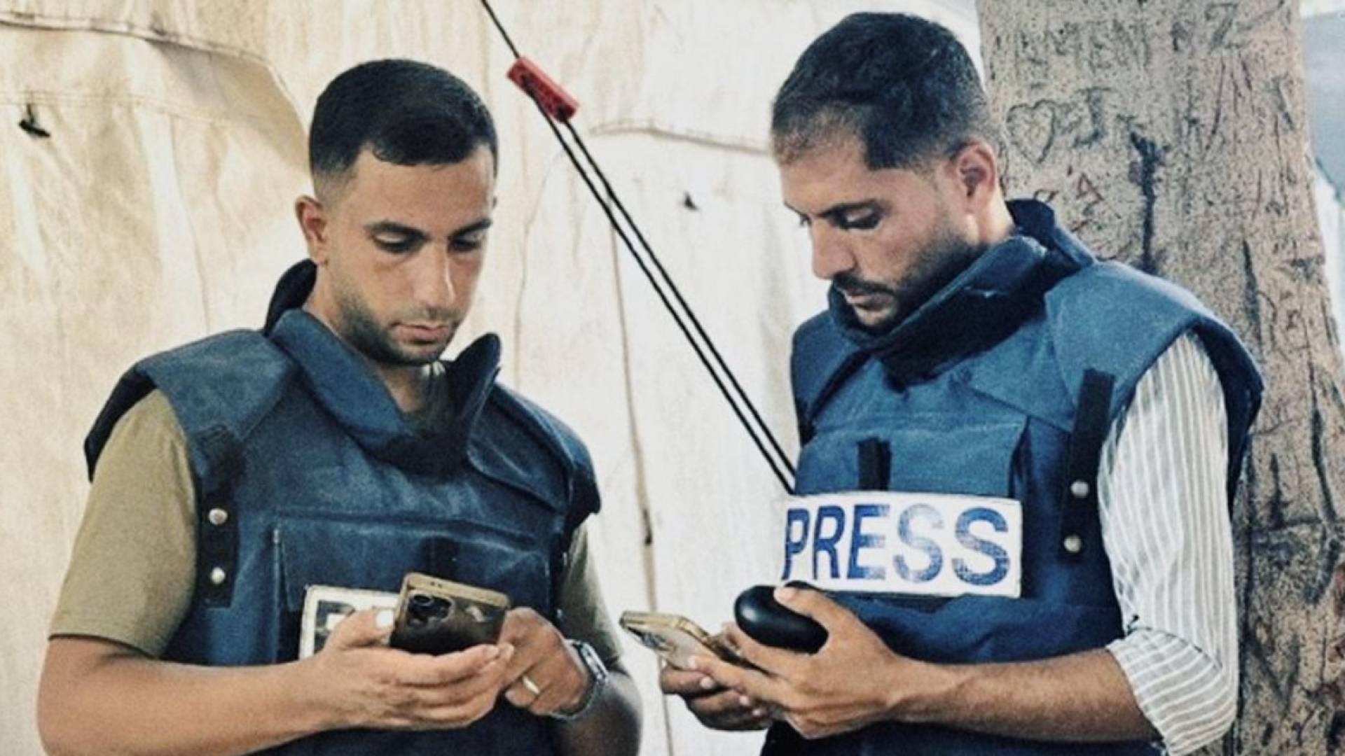 الشهداء أنس الشريف ومحمد قريقع