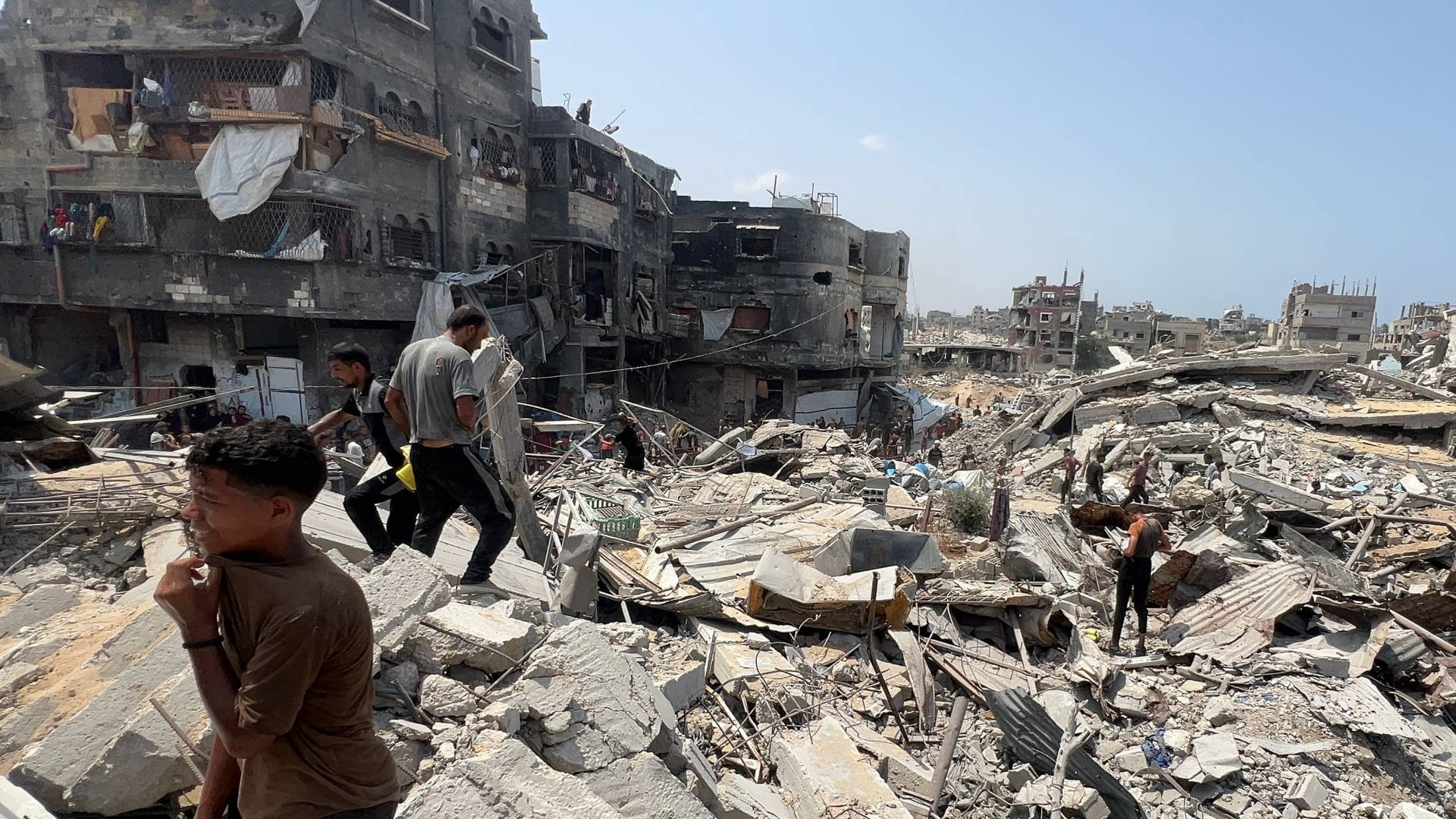 الدمار في قطاع غزة