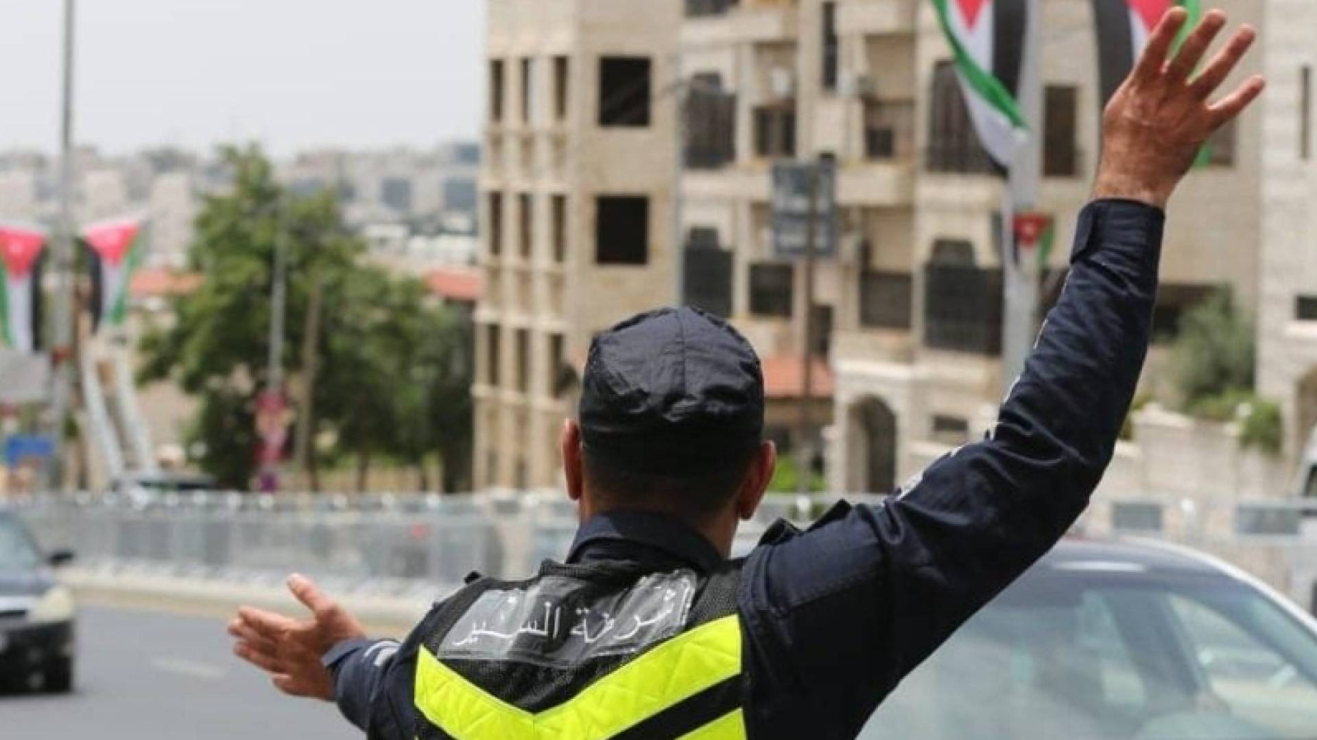 شرطي سير في العاصمة عمان "أرشيفية"